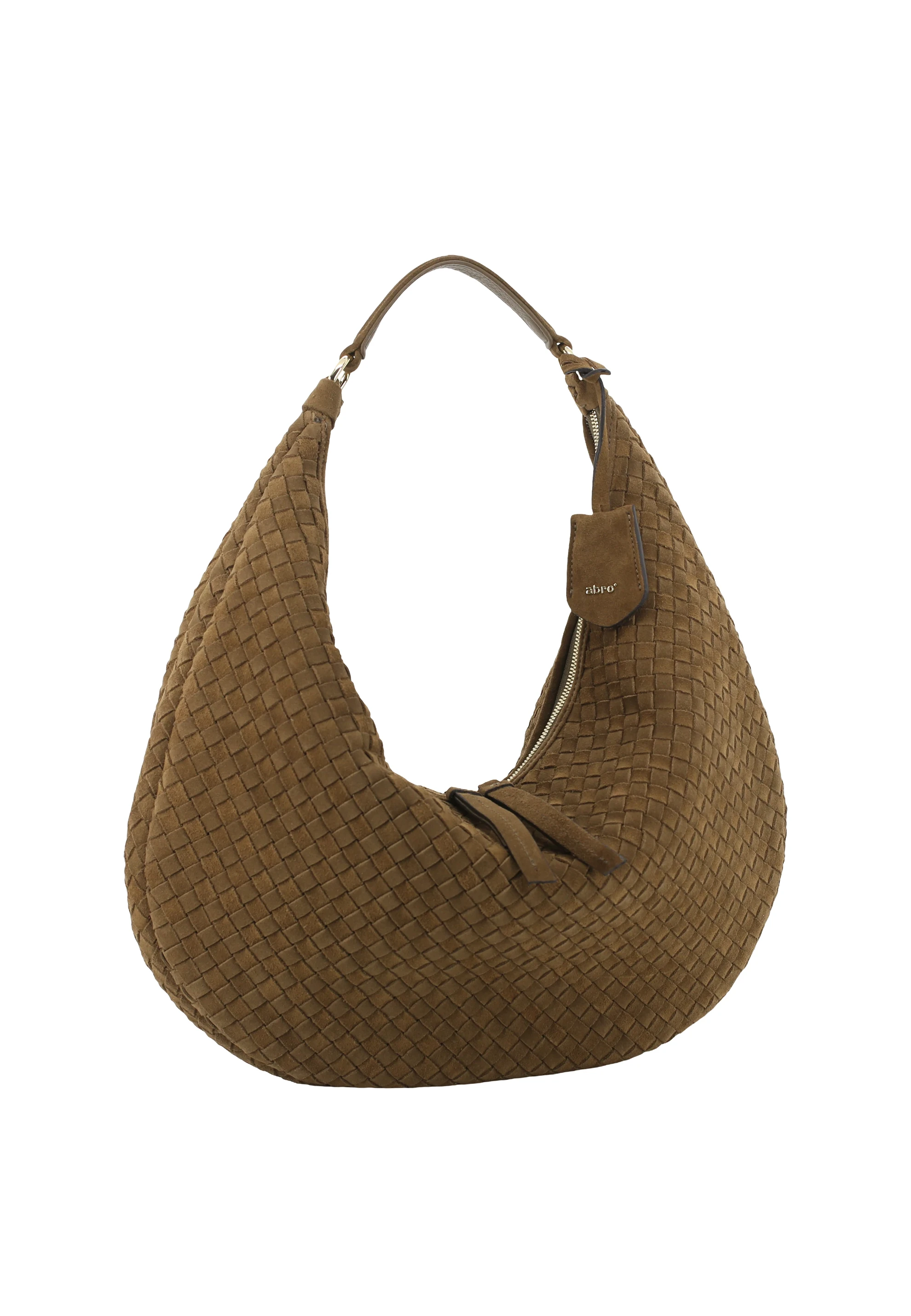 Sacca NANA Pelle Suede weaving