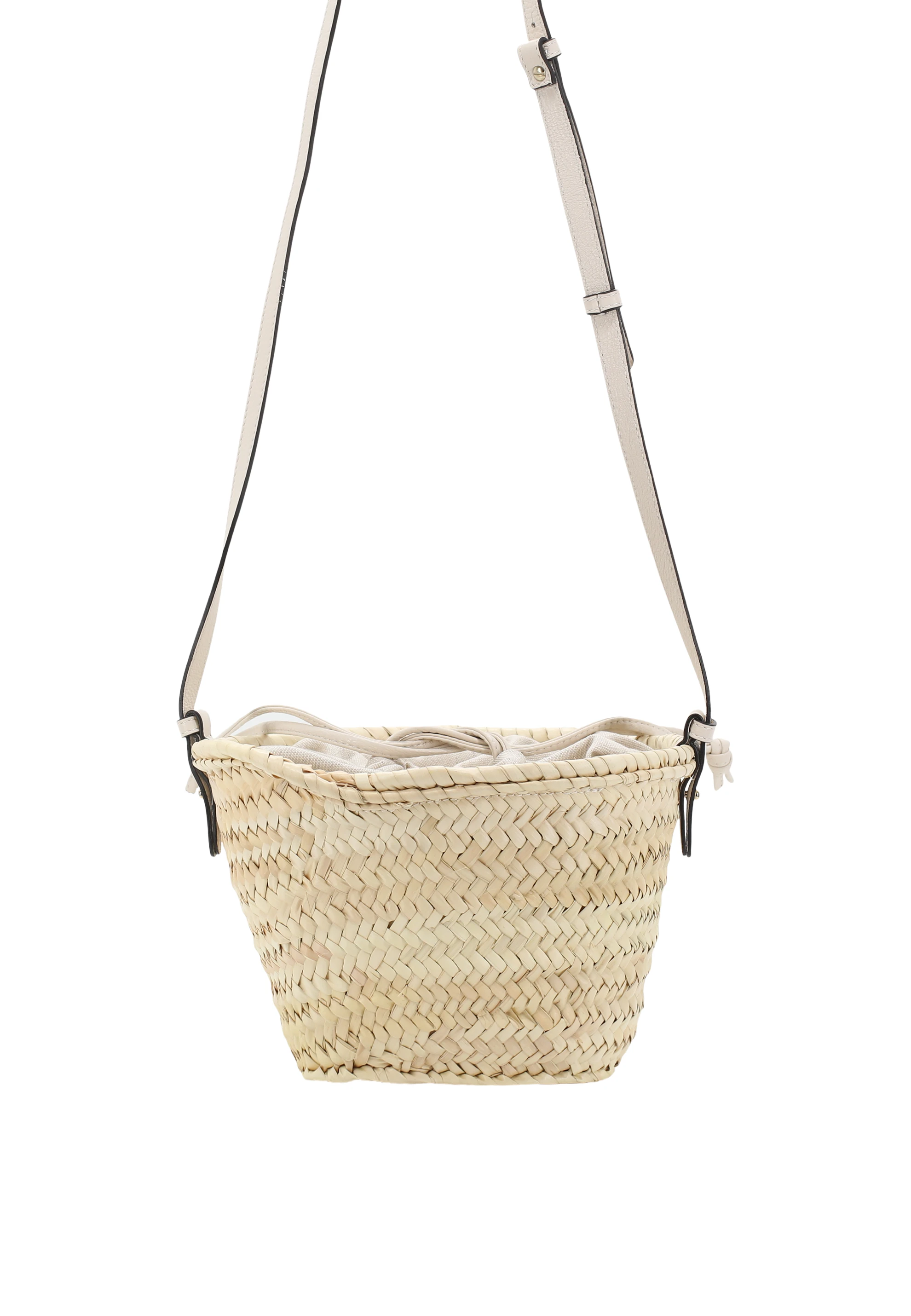 Borsa a tracolla GEMMA Palm/Pelle Agave