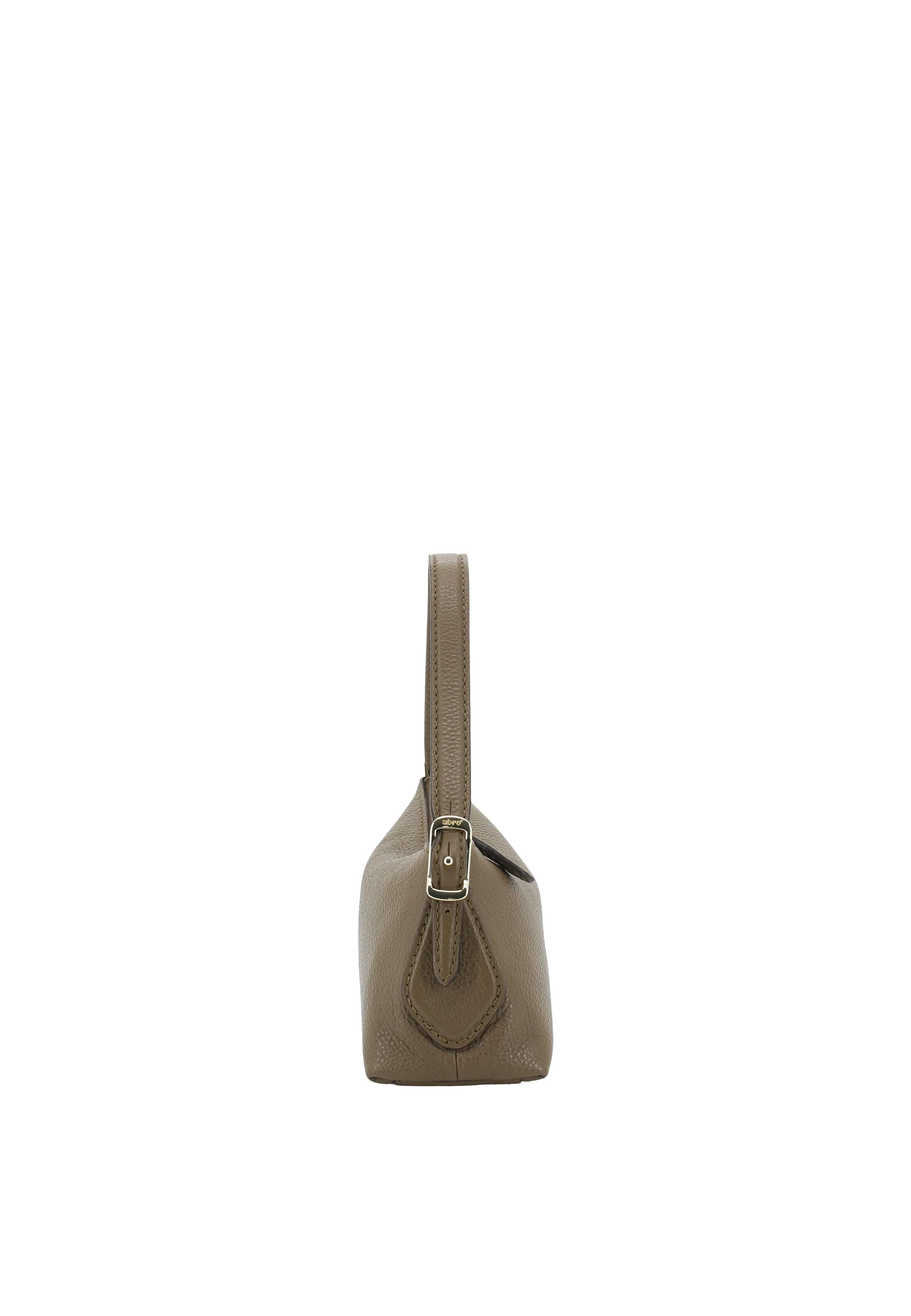 Schultertasche CARINA Leder Agave