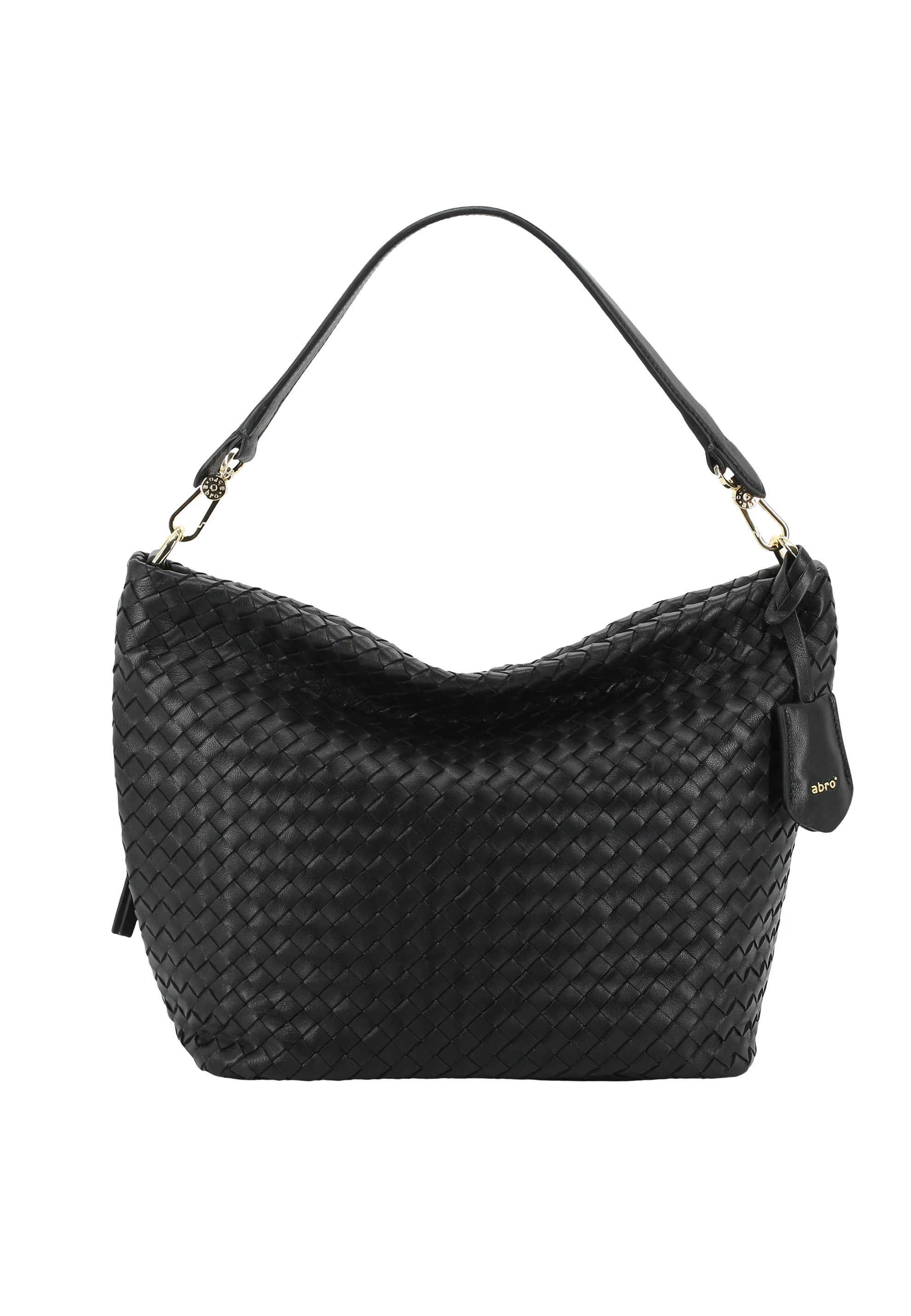 Sac EBONY Cuir Piuma Weaving