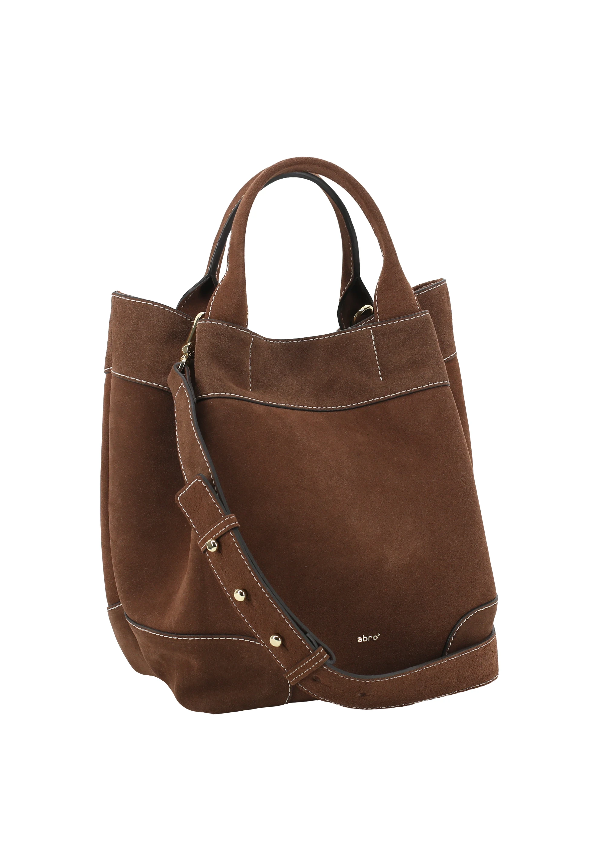 Shopper ESSENTIAL medium Piel Suede/piel
