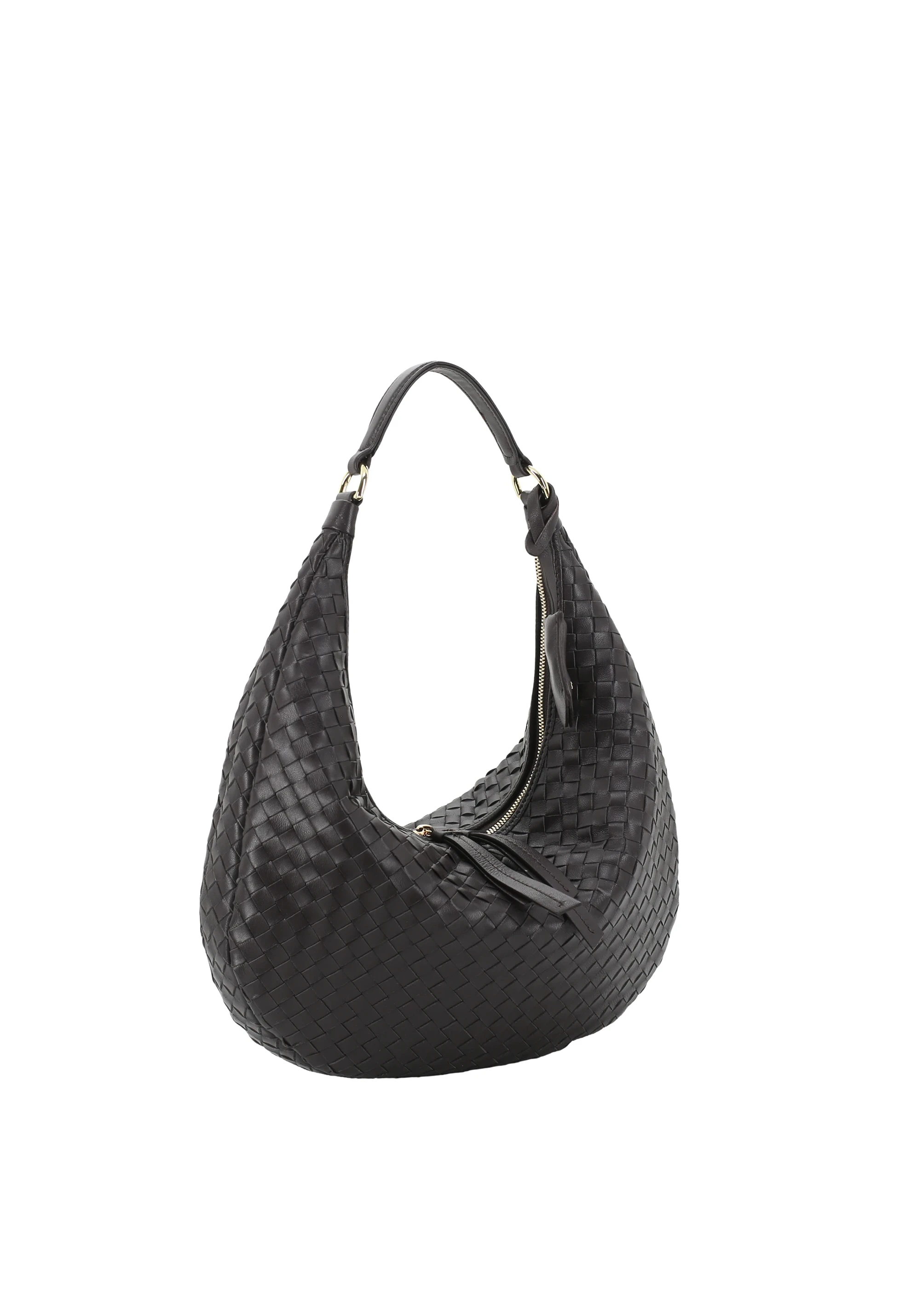 Hobo NANA small Leather Piuma weaving