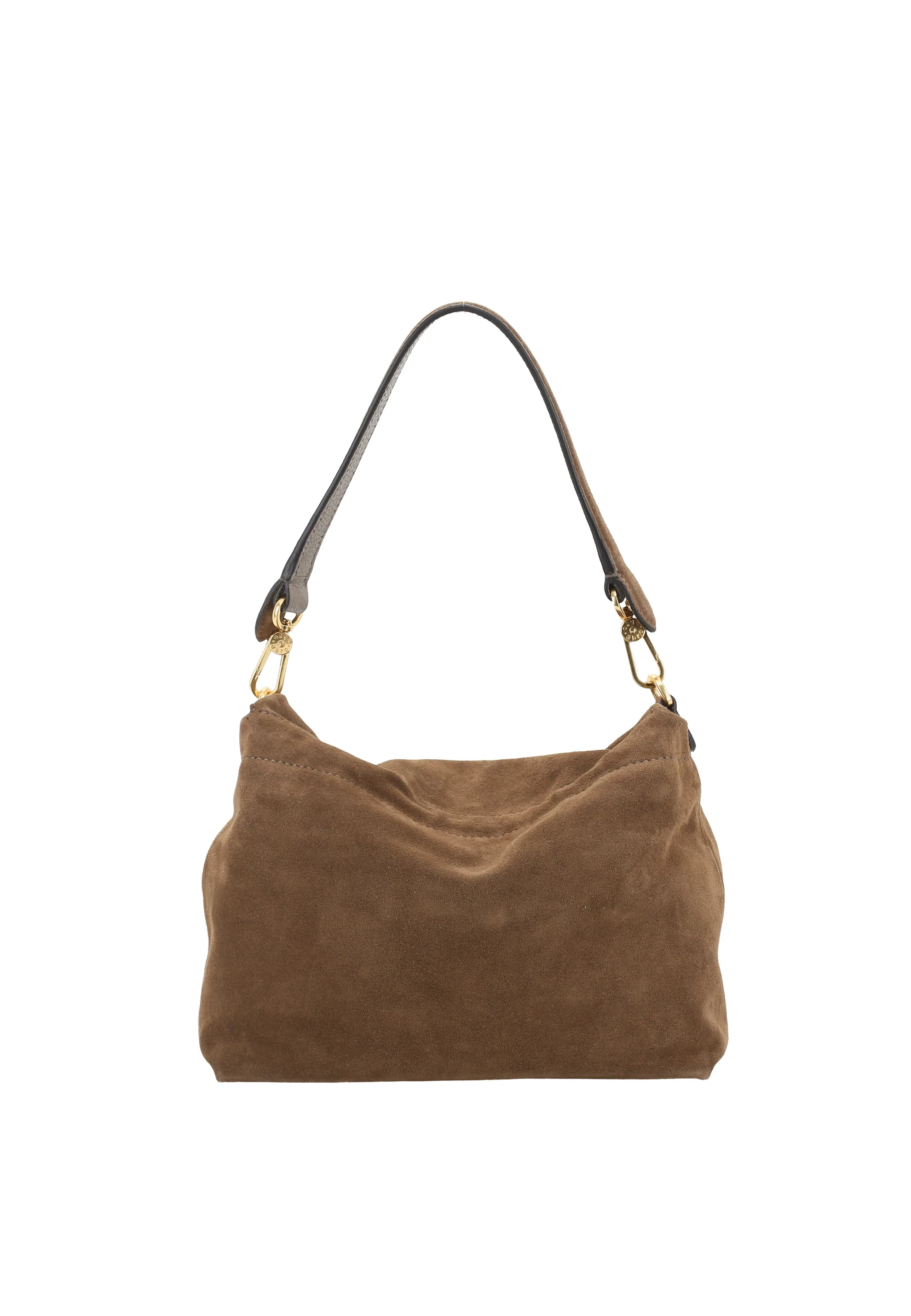 shoulder bag TEMI medium Leather Suede