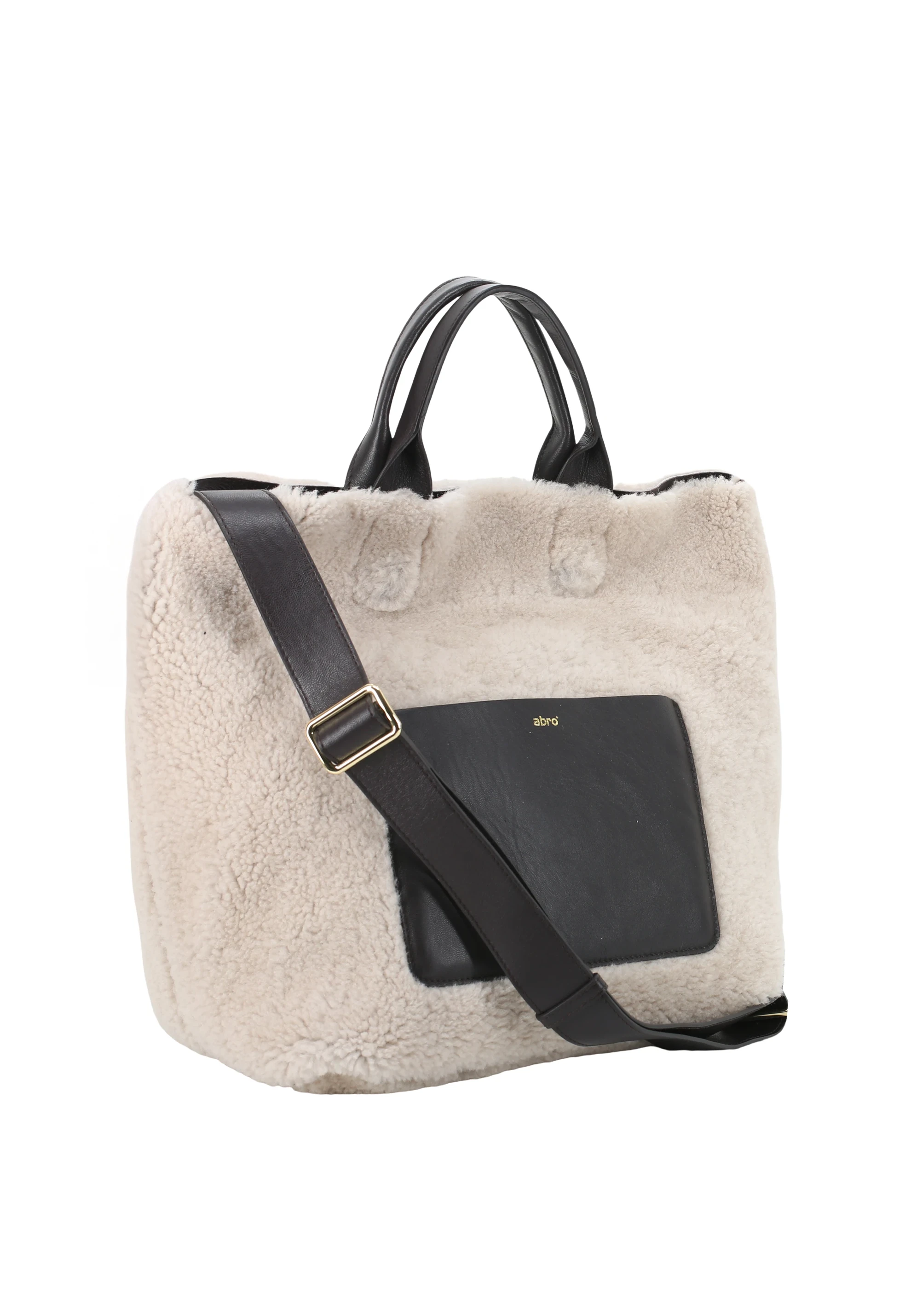 Shopper RAQUEL big Leather Shearling reversible
