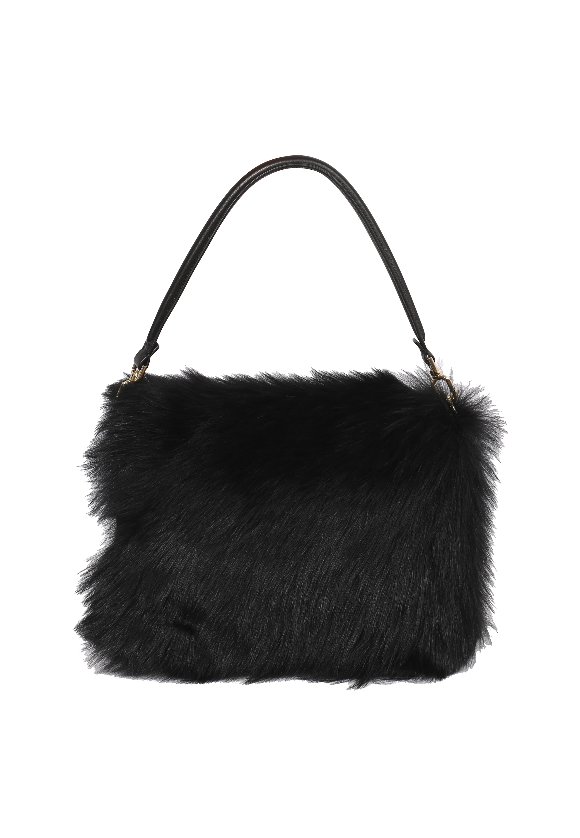 Borsa a spalla ASTOR Pelle Shearling LH