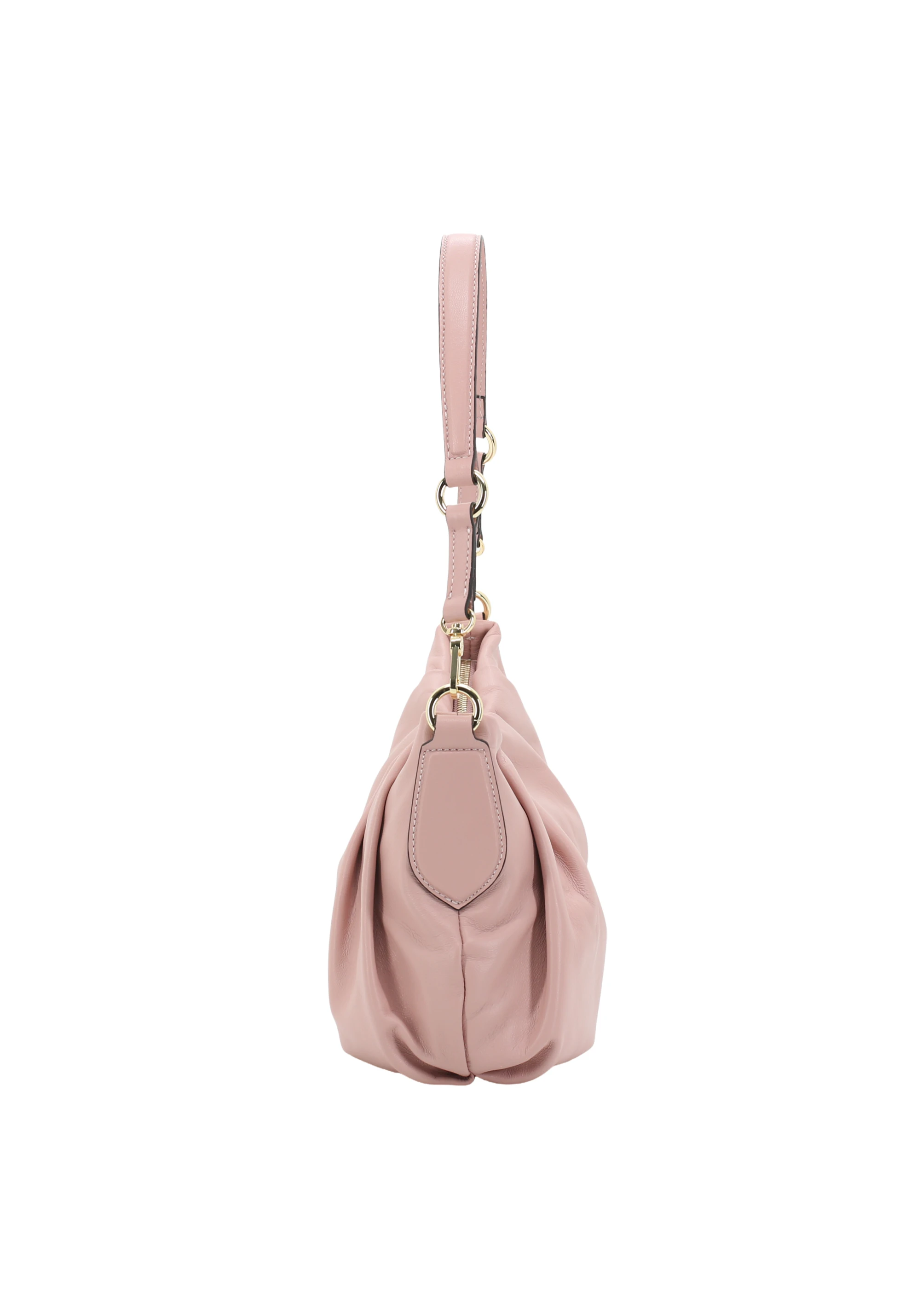 Schultertasche DAYA Leder Piuma lucido