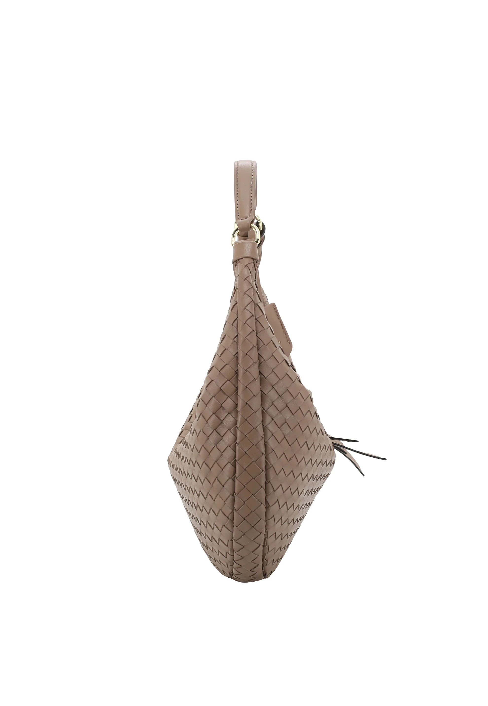 Sacca NANA small Pelle Piuma woven