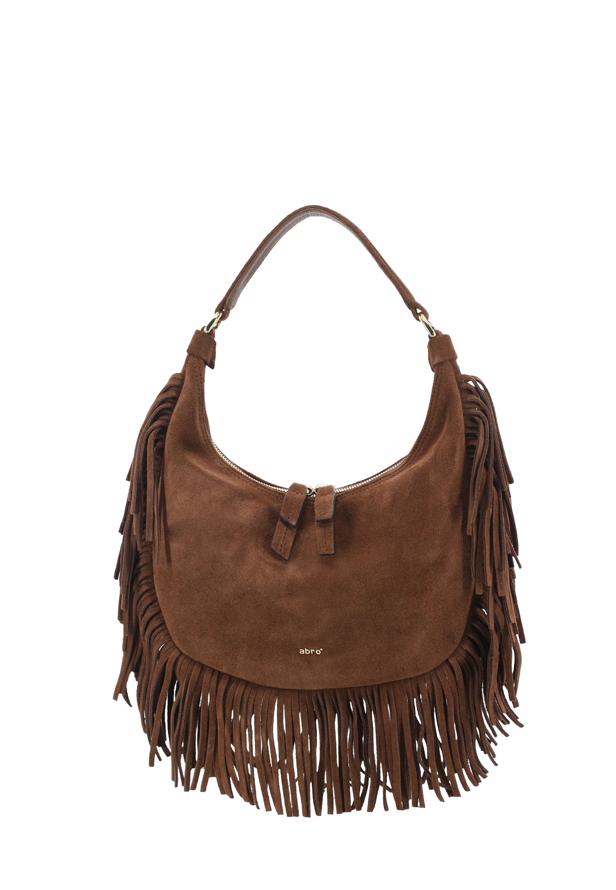 Sacca NANA small Pelle Suede fringes