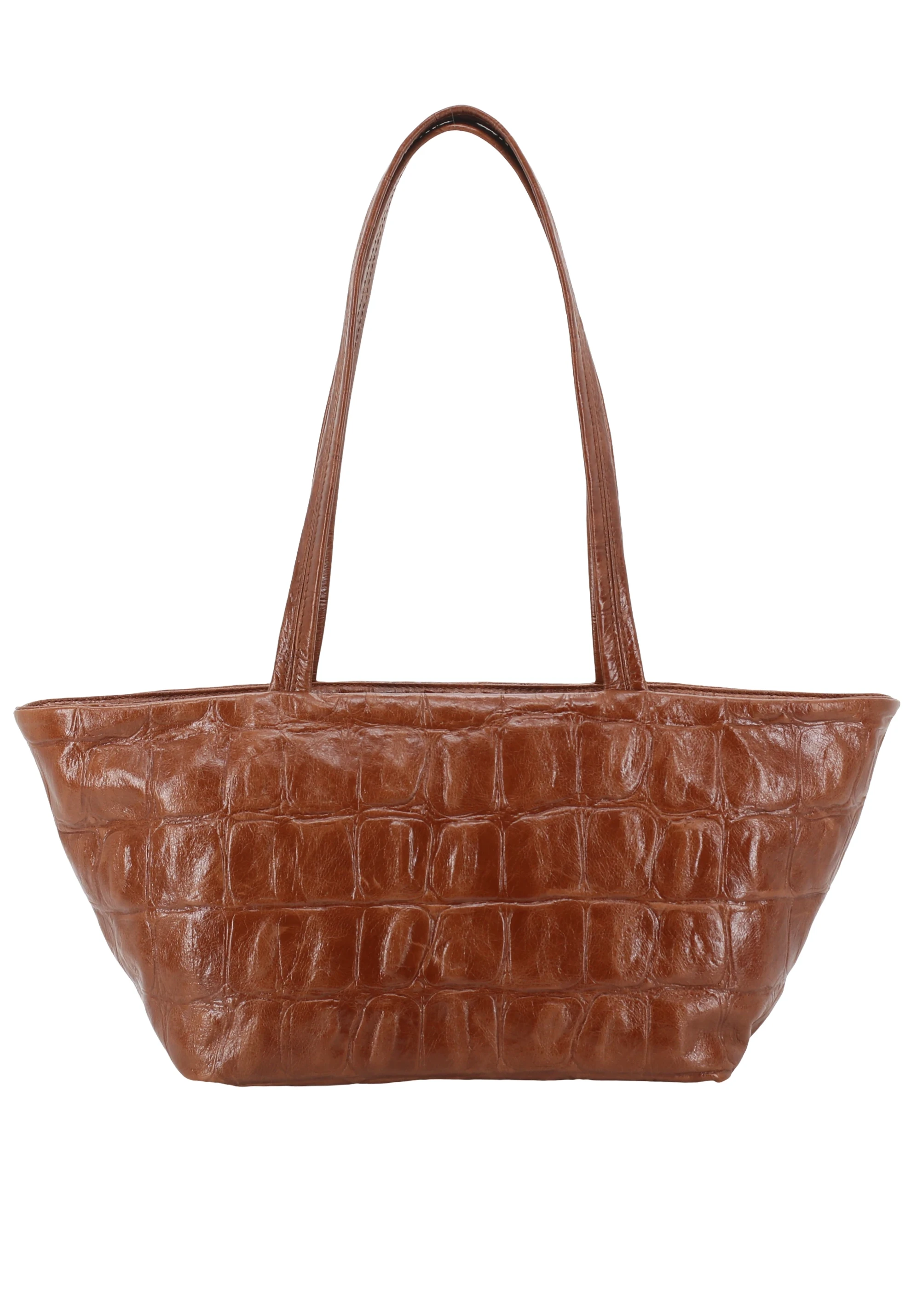 shopper ALBA Leather Maxi Cocco