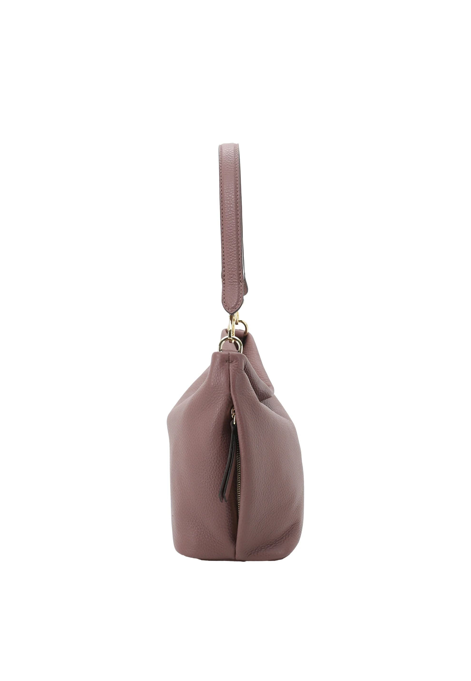 Hobo EBONY SMALL Leather Agave