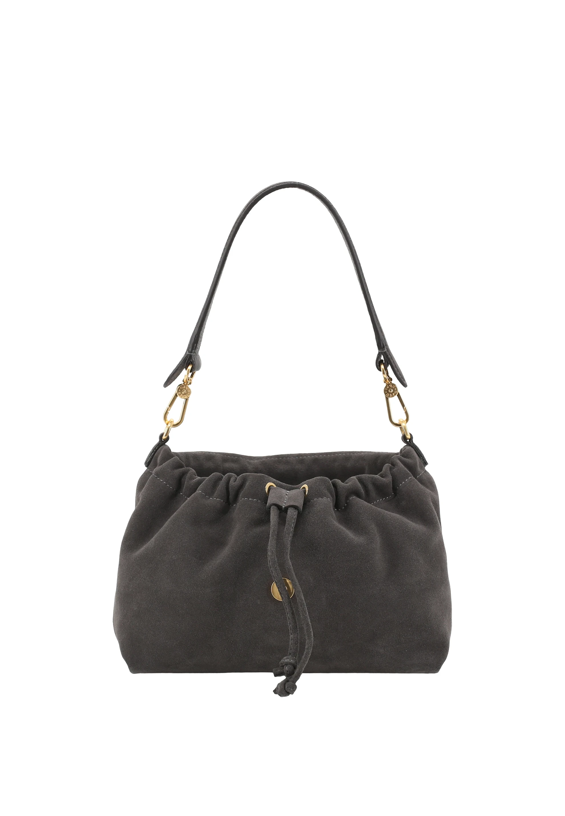 shoulder bag TEMI medium Leather Suede