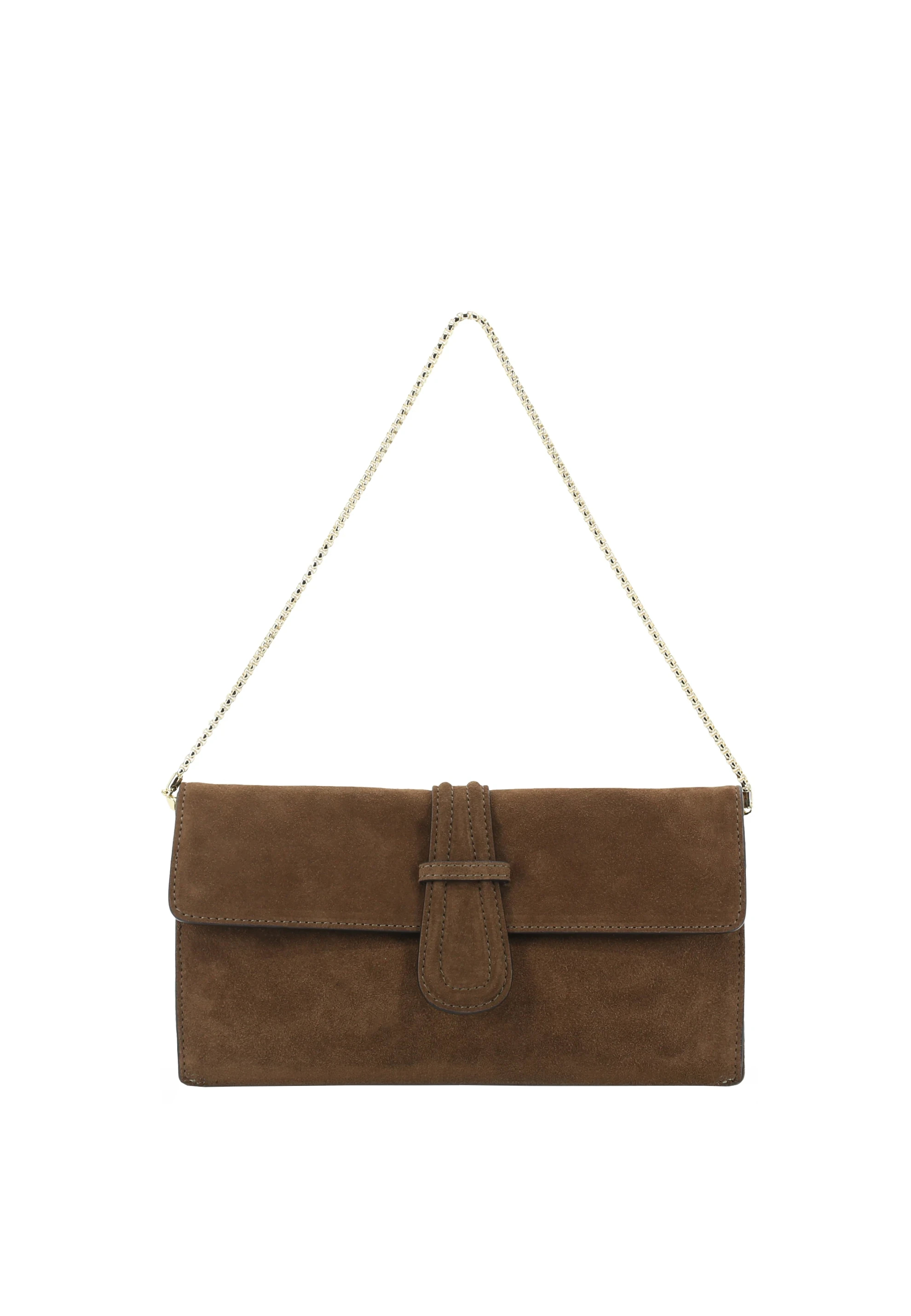 shoulder bag LUNA Leather Suede
