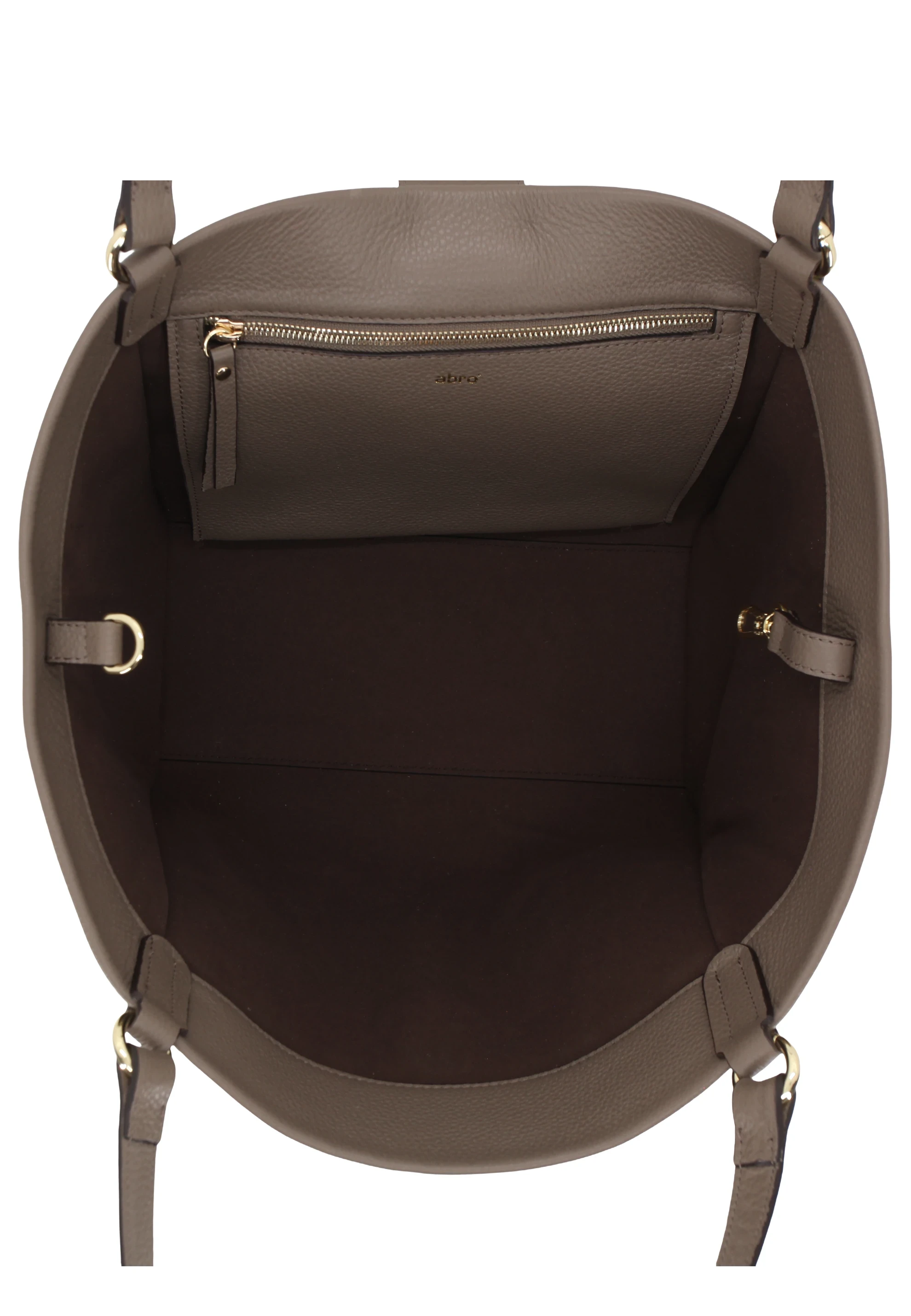 Shopper TEMI Leder Agave