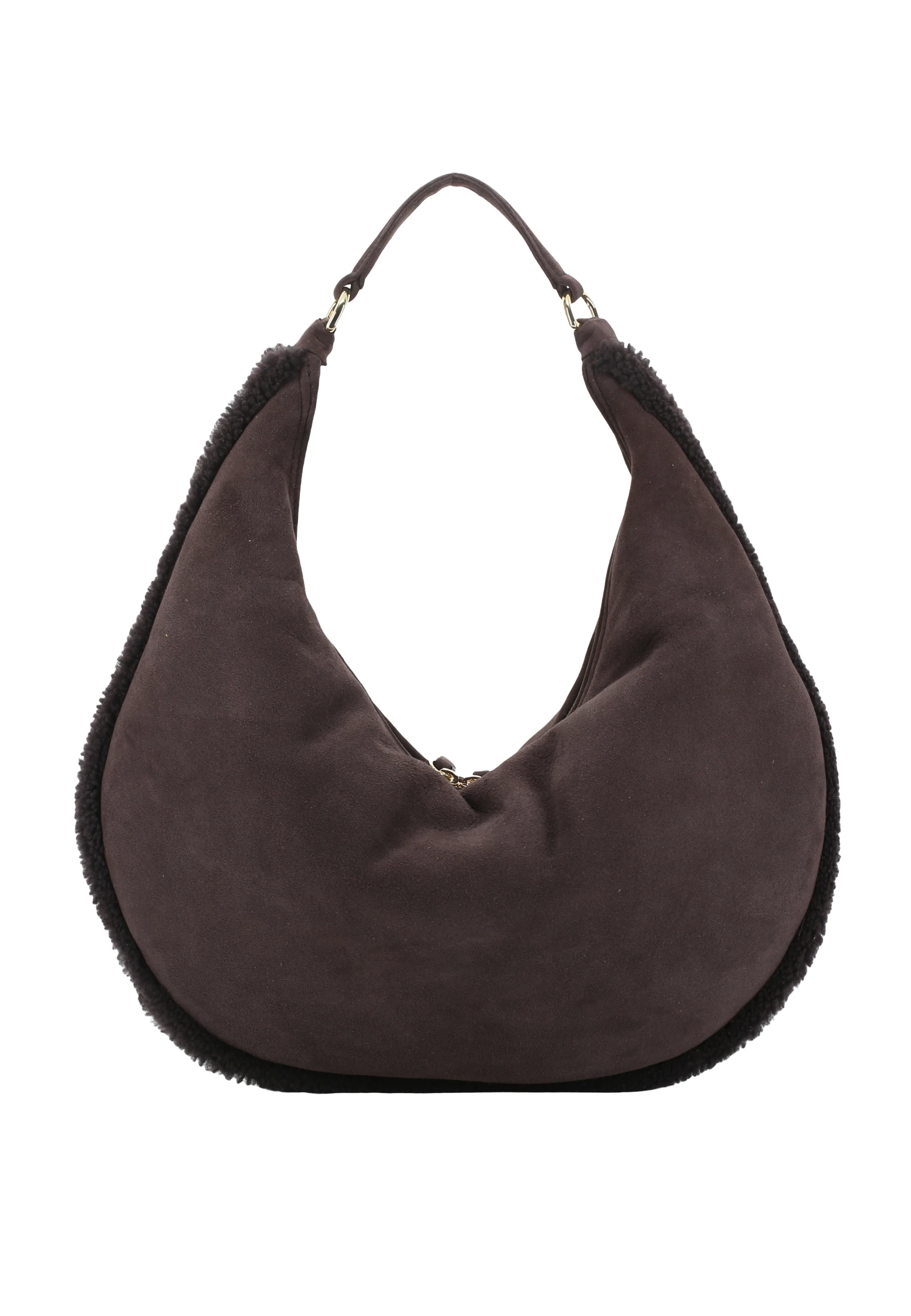 Sac NANA Big Cuir Shearling Reversible