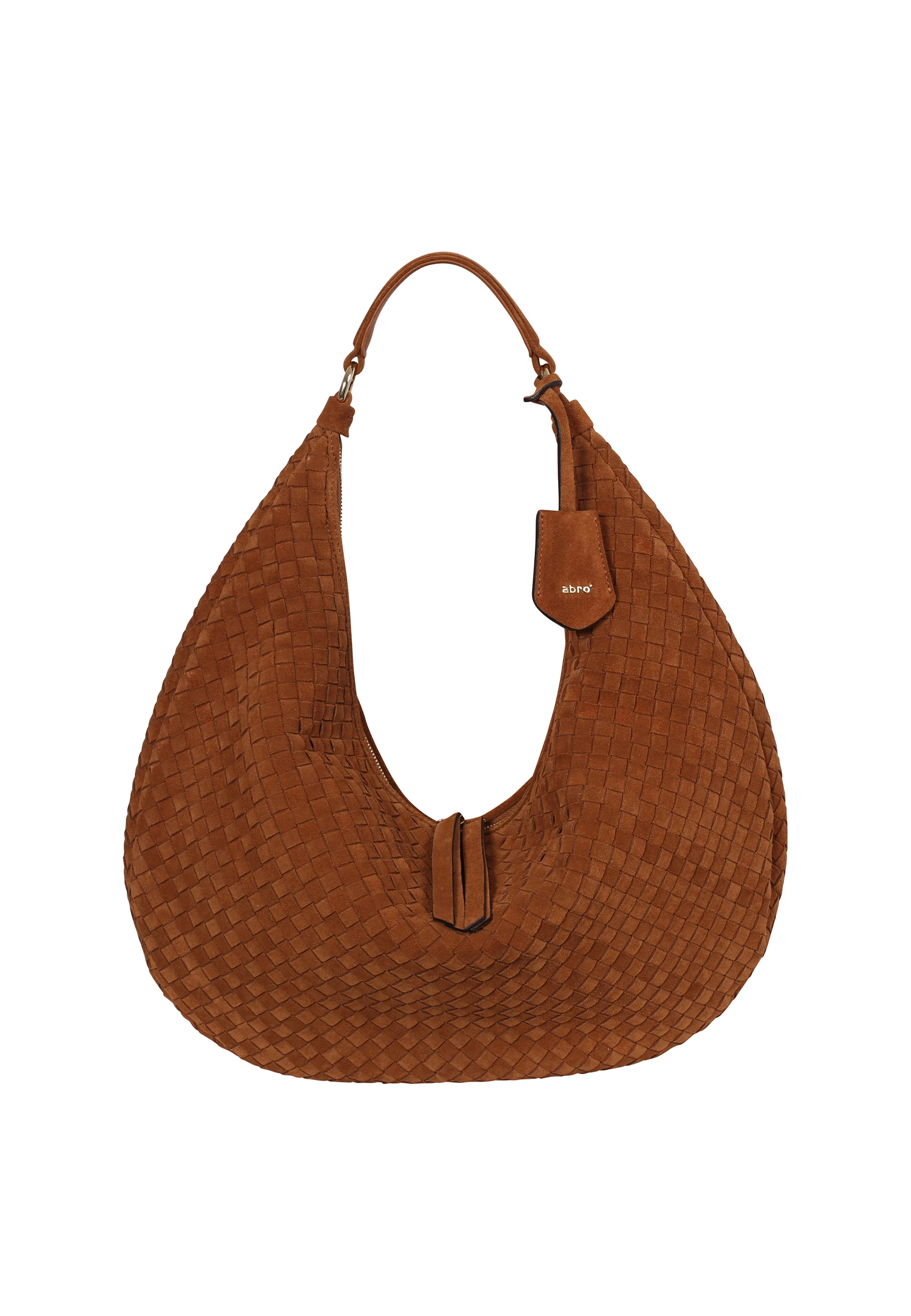 Sacca NANA Pelle Suede weaving