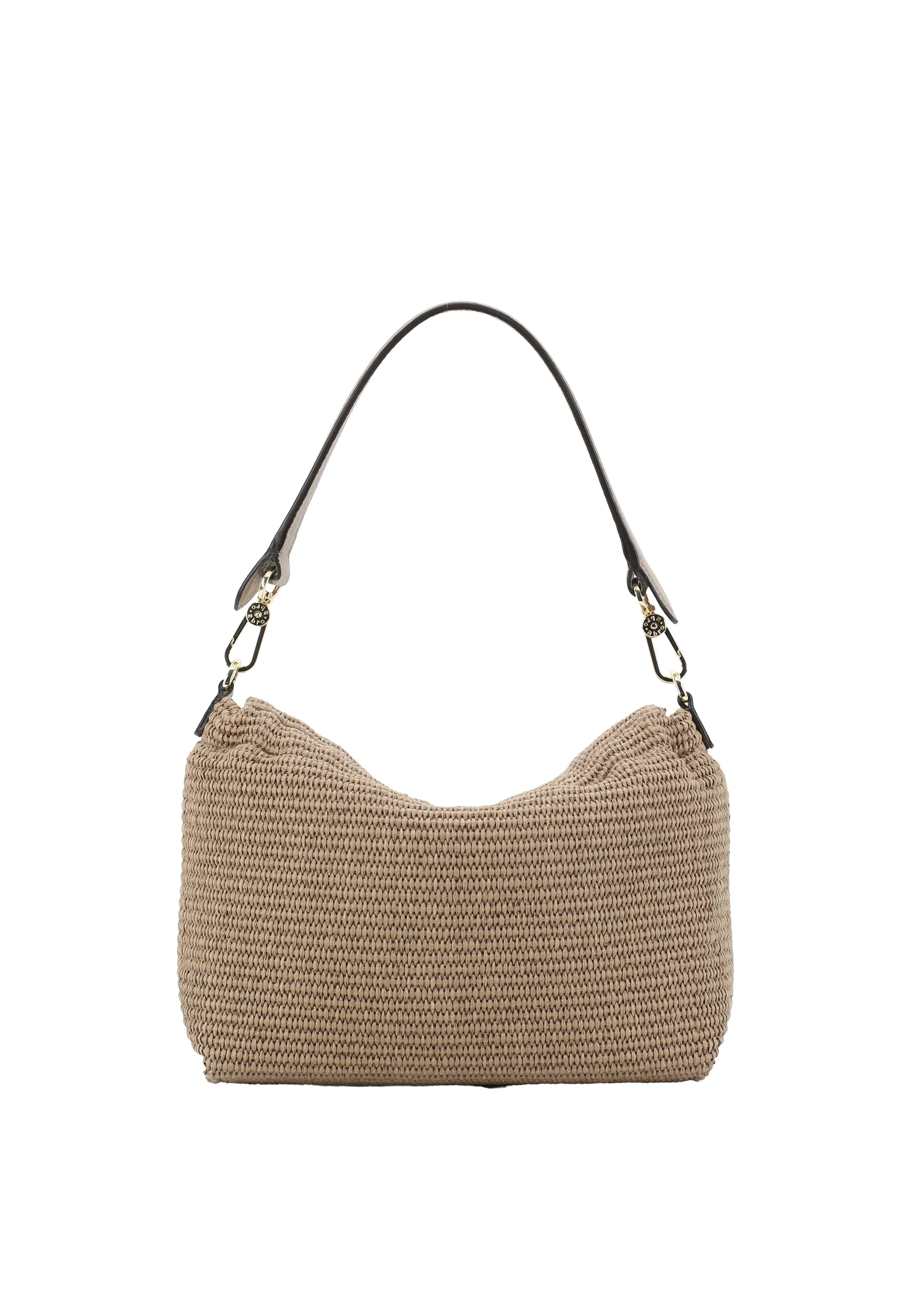 Schultertasche TEMI medium Raffia