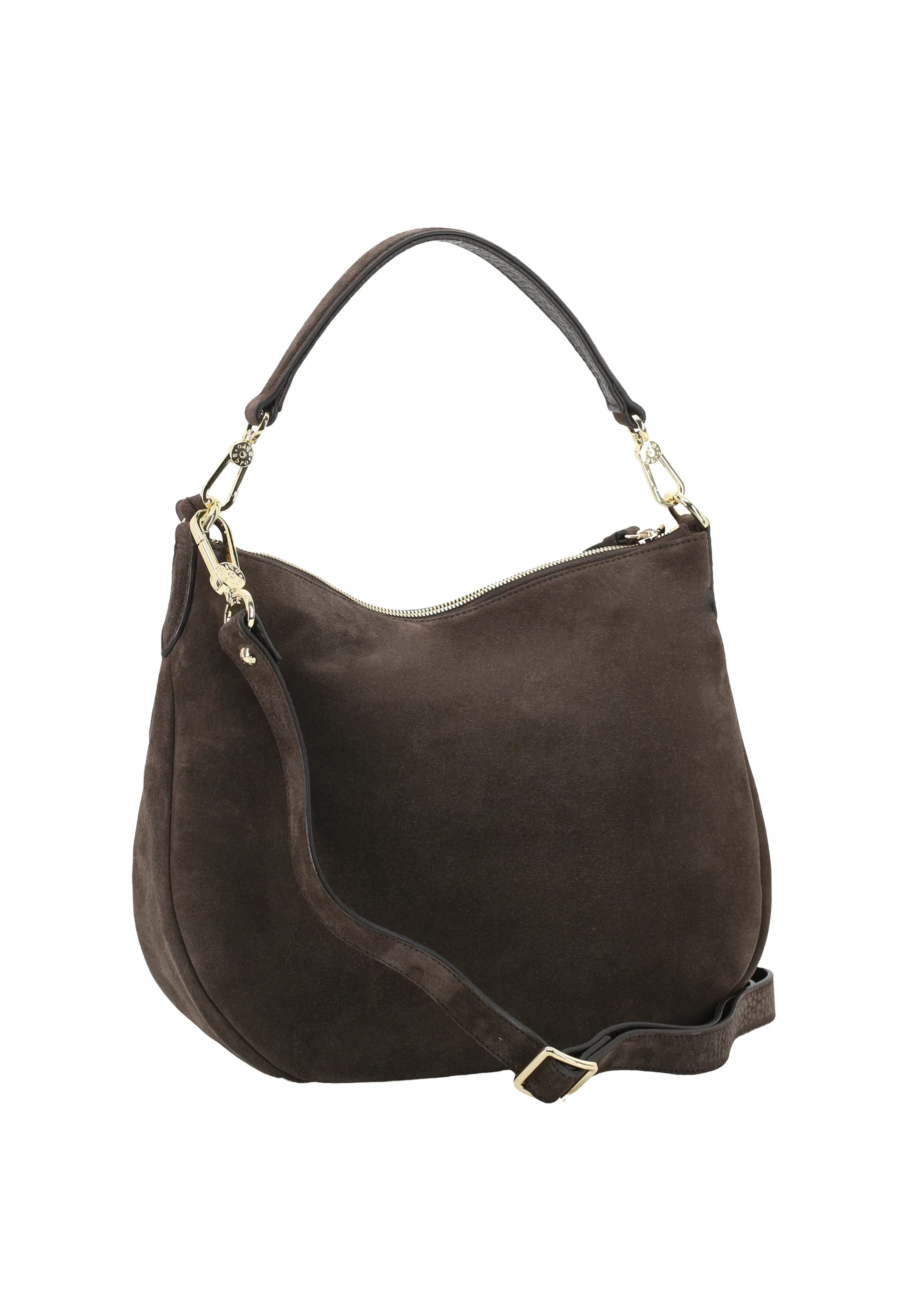 Beutel JUNA small Leder Suede