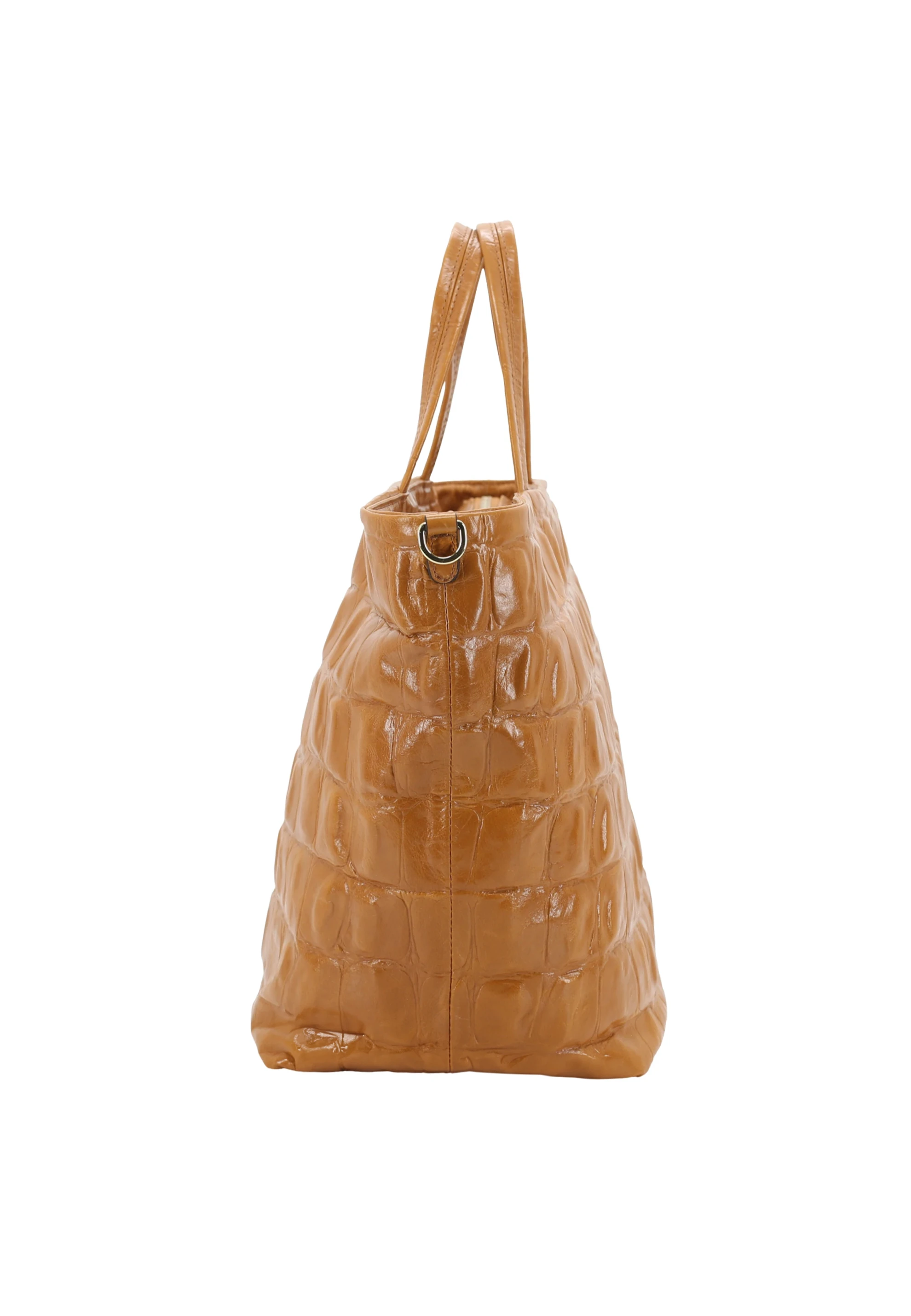 Shopper ALBA Leder Maxi Cocco