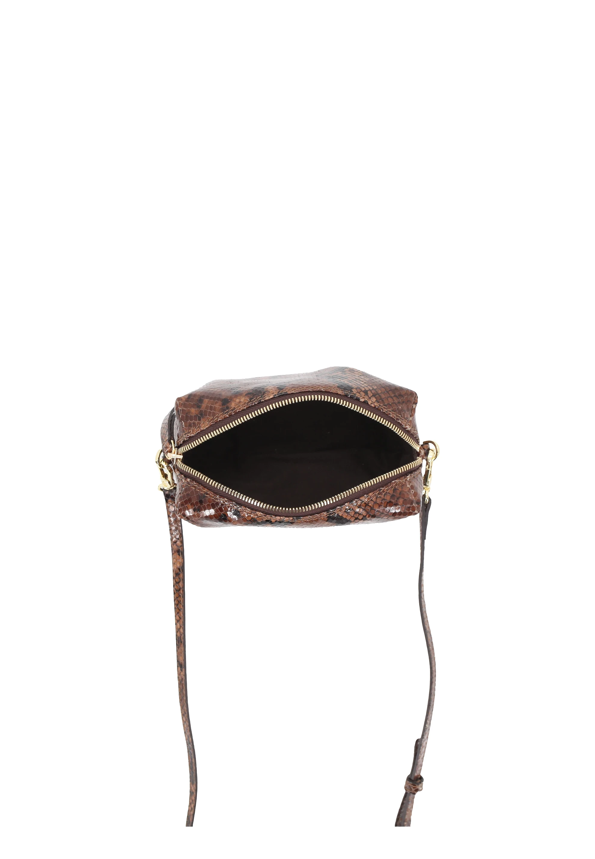 Cross body bag KAIA Leather phyton embossed