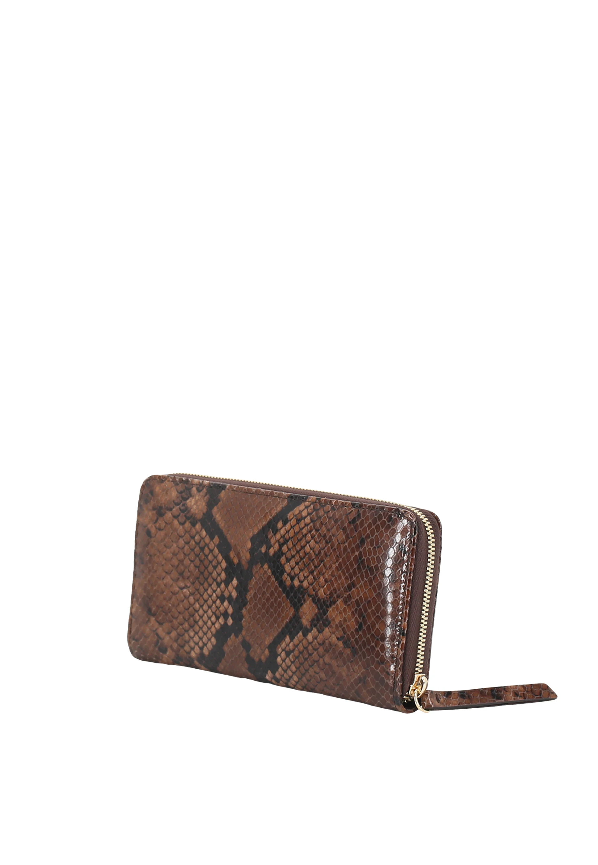 Wallet Leather phyton embossed