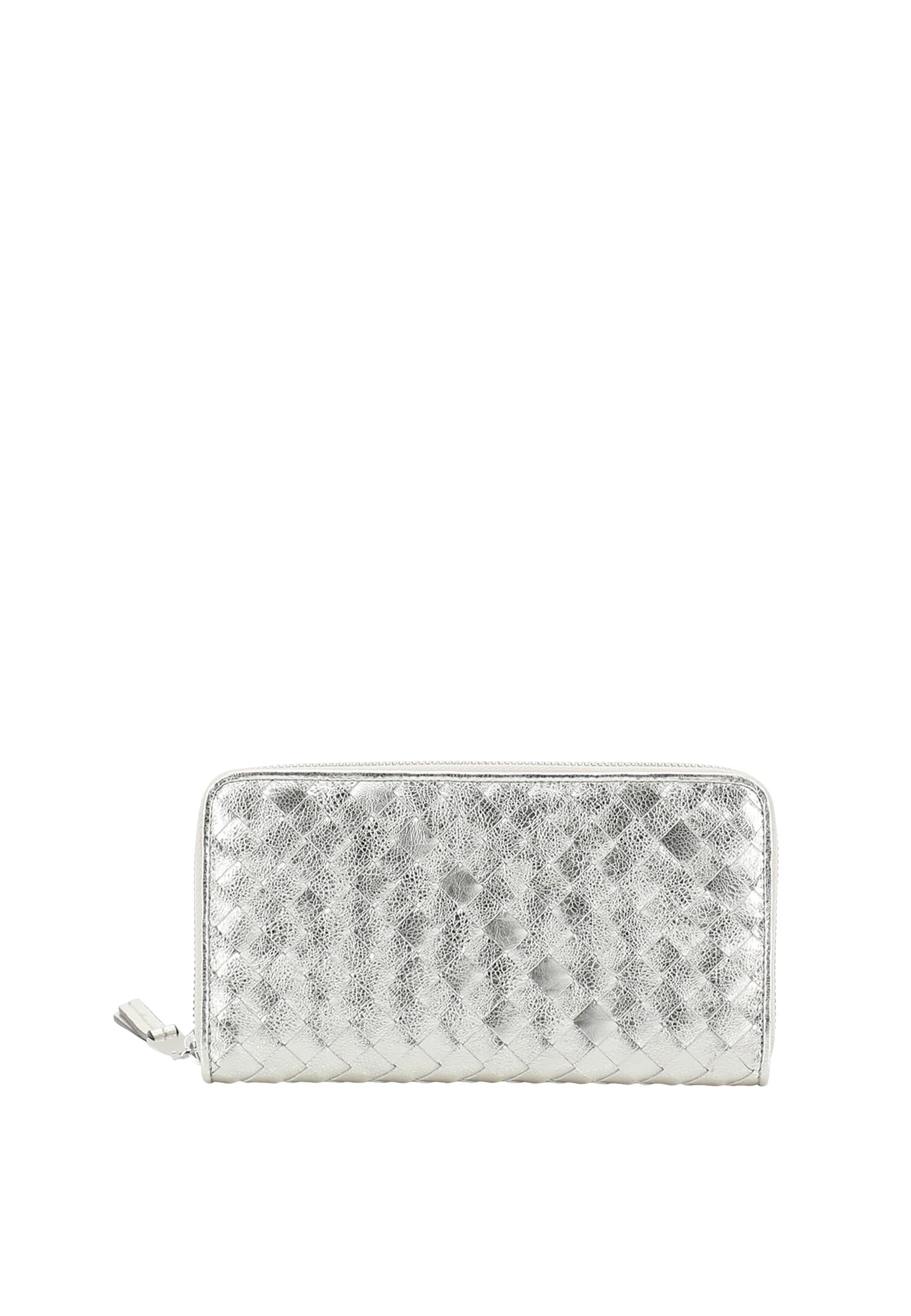 Wallet Leather Mimosa Weaving