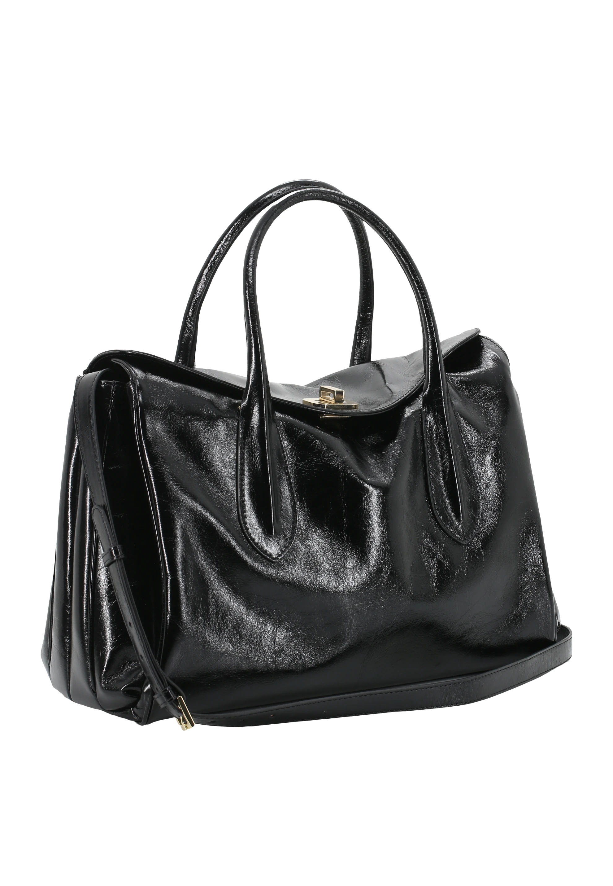 Handtasche ACCORDION Leder Alias Soft