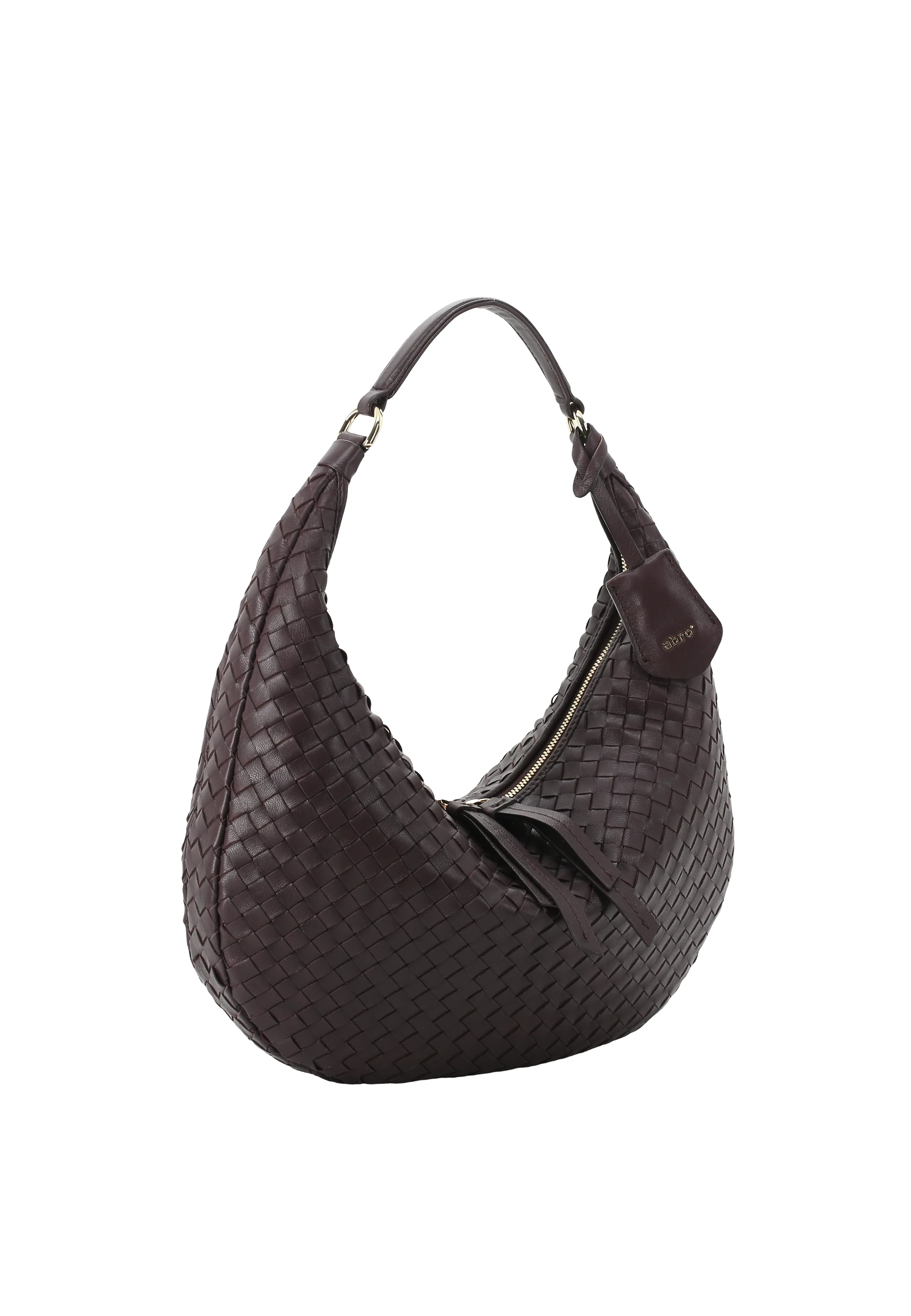 Hobo NANA small Leather Piuma woven