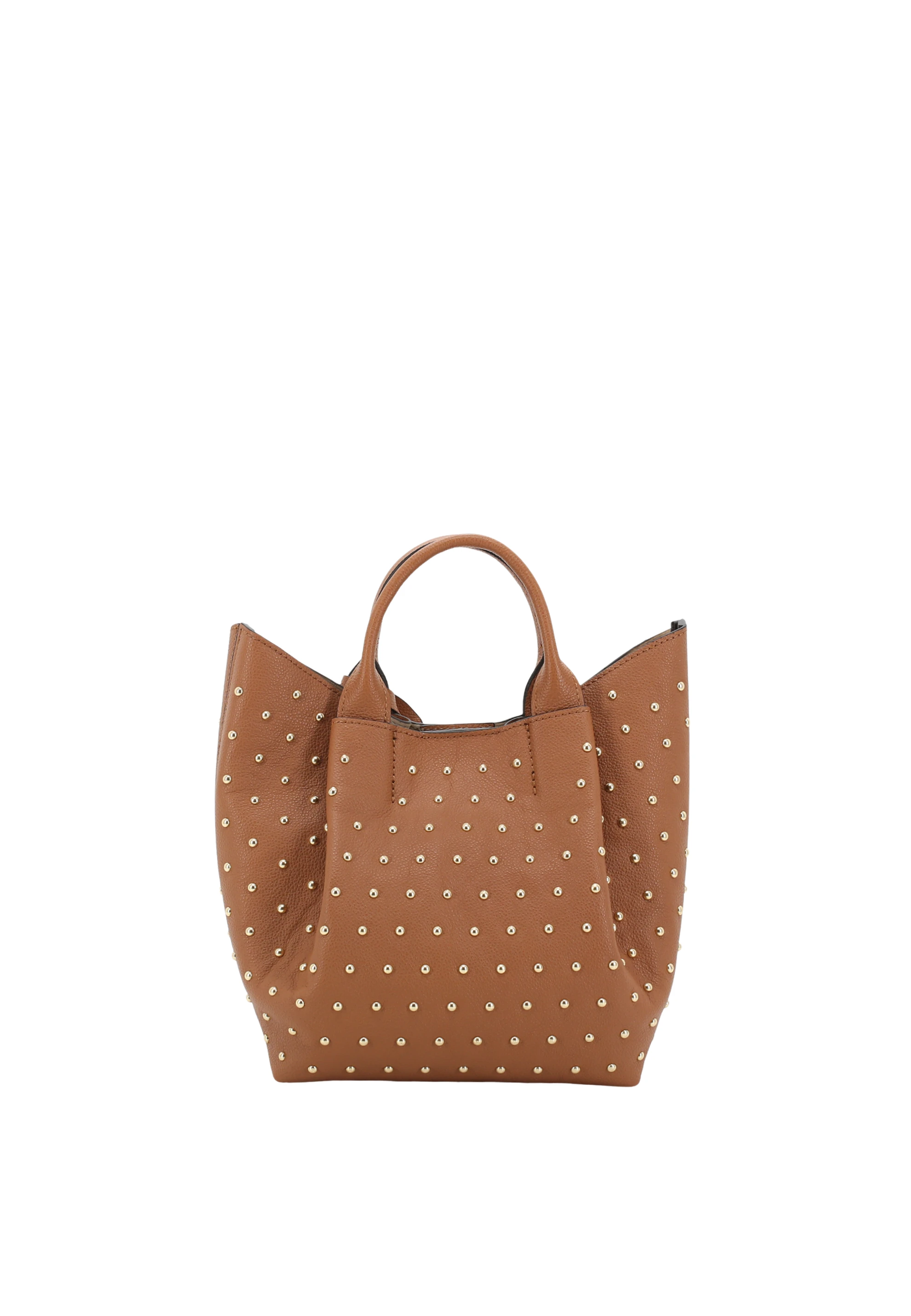 Shopper ESSENTIAL small Leather Agave