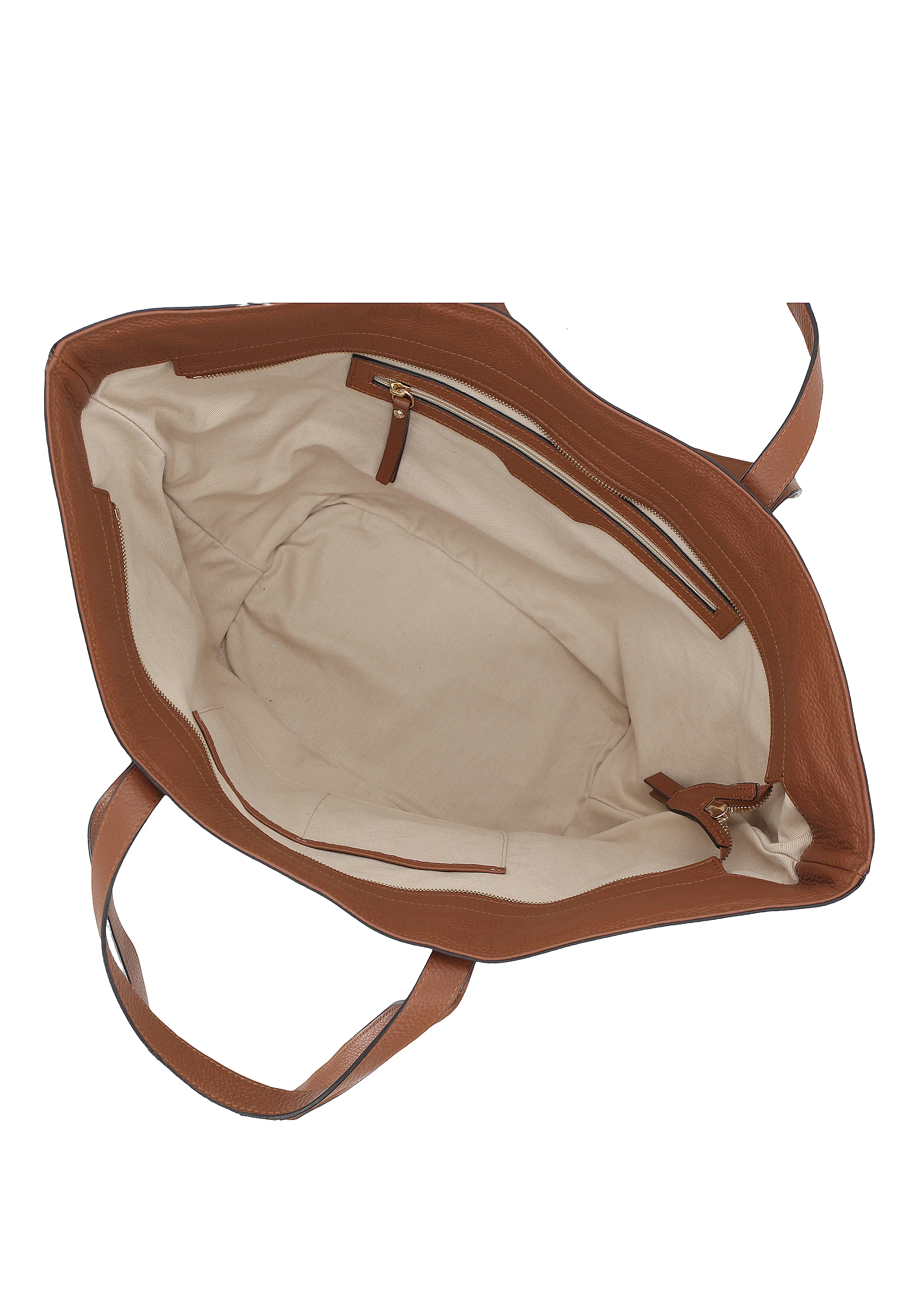 Shopper COSMO large Raffia/pelle