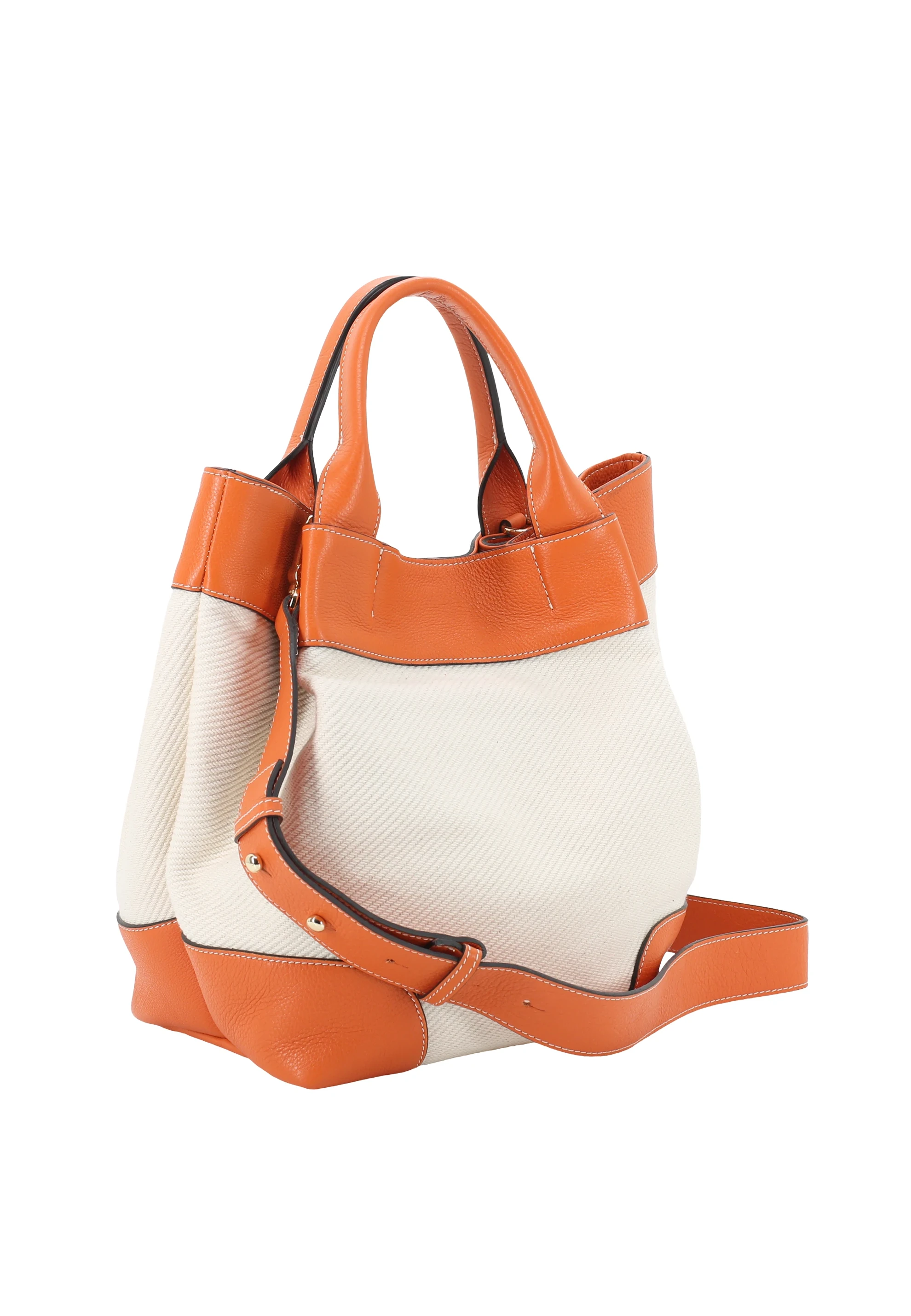 Shopper ESSENTIAL medium Canvas/Leder