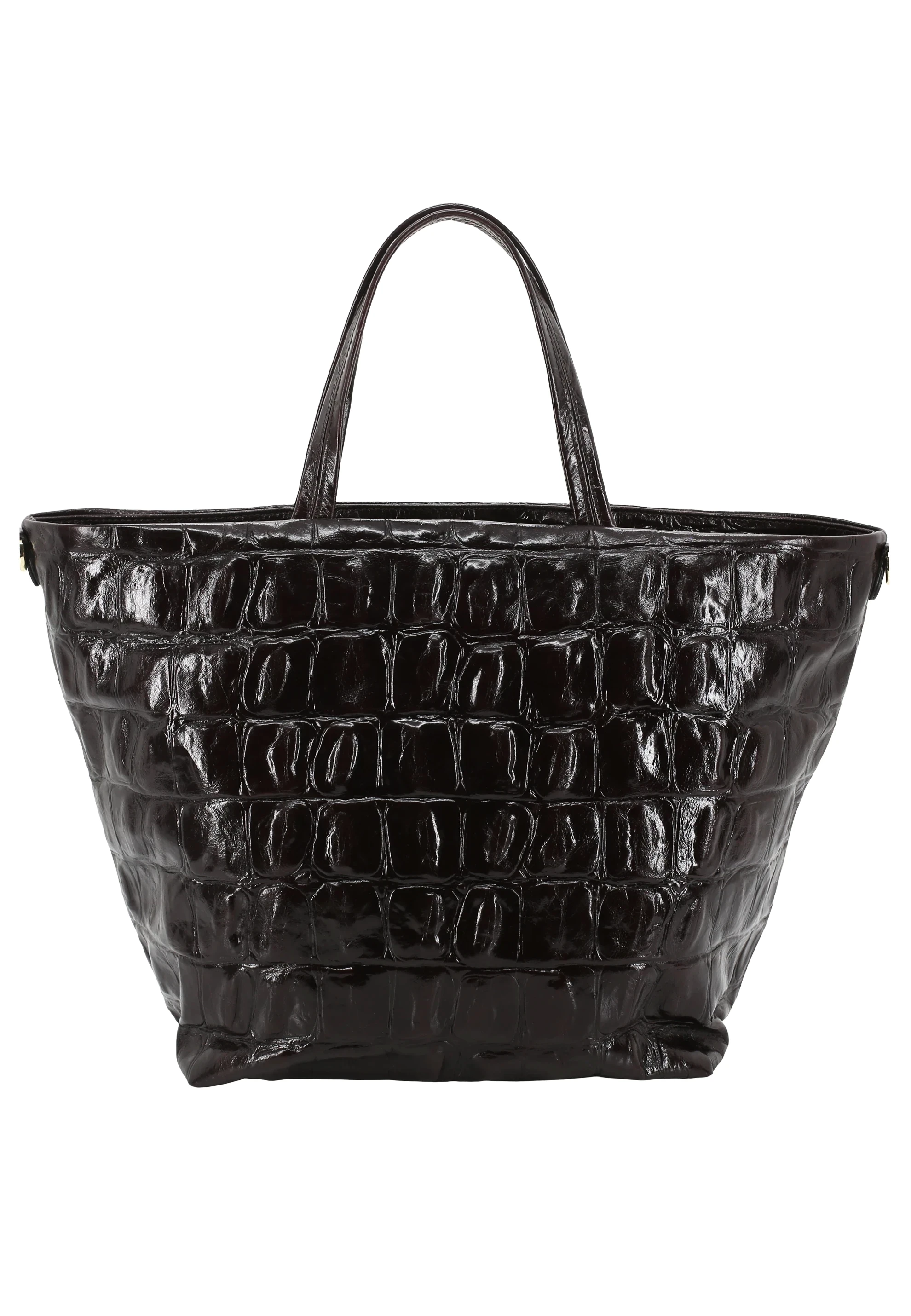 shopper ALBA Leather Maxxi Cocco