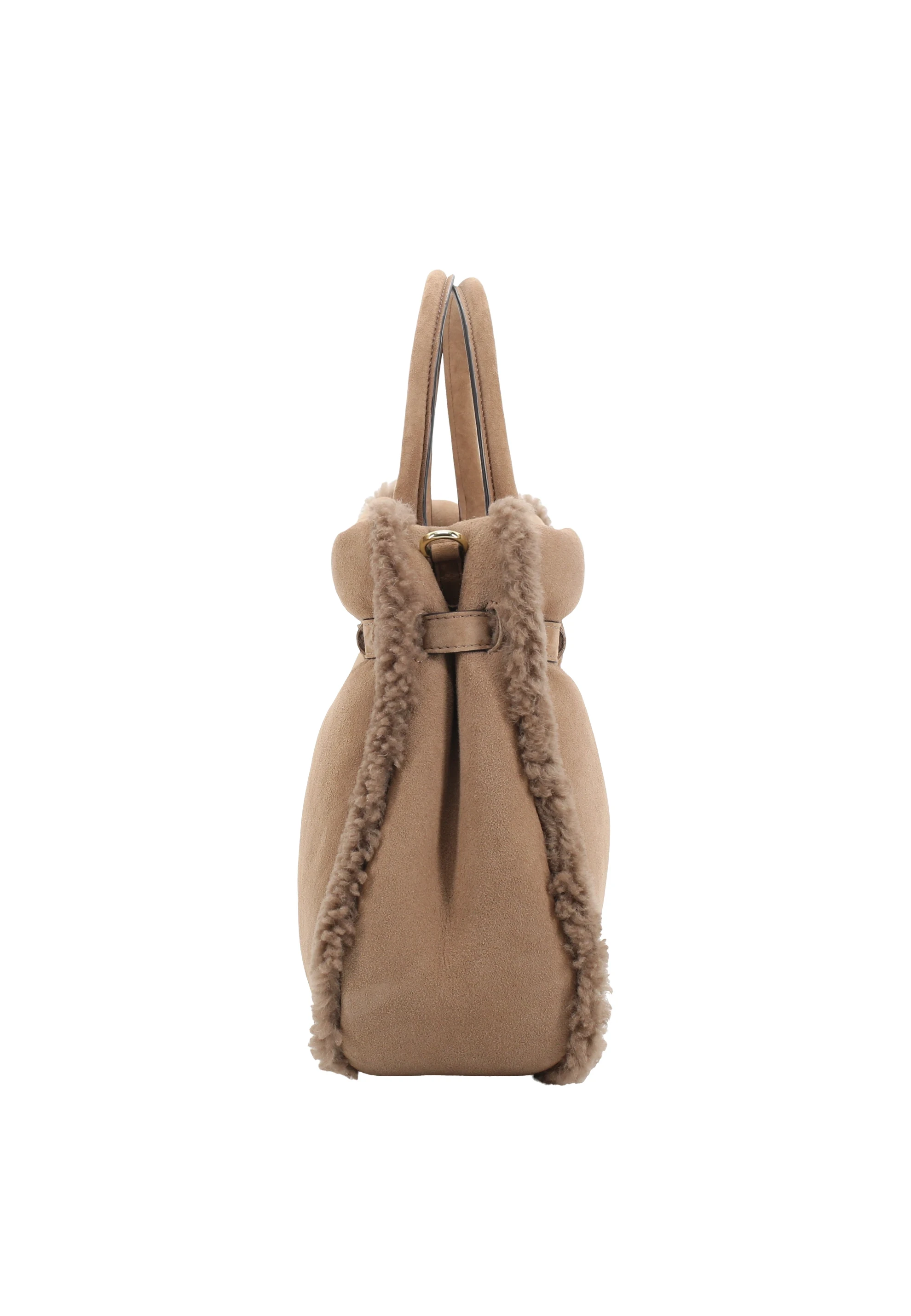 Handtasche JILL Leder Shearling Reversible