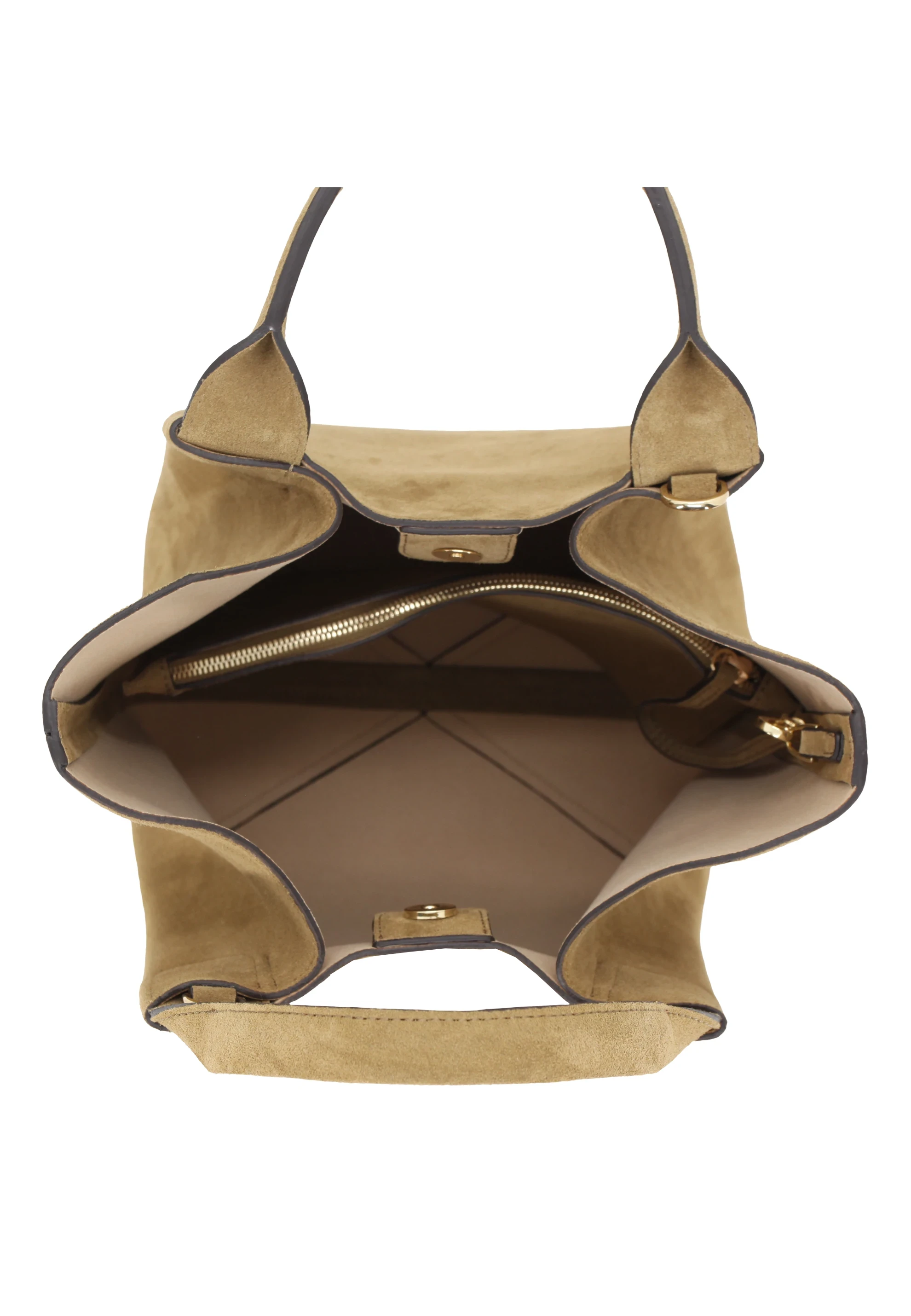 Shopping ESSENTIAL medium Pelle Suede