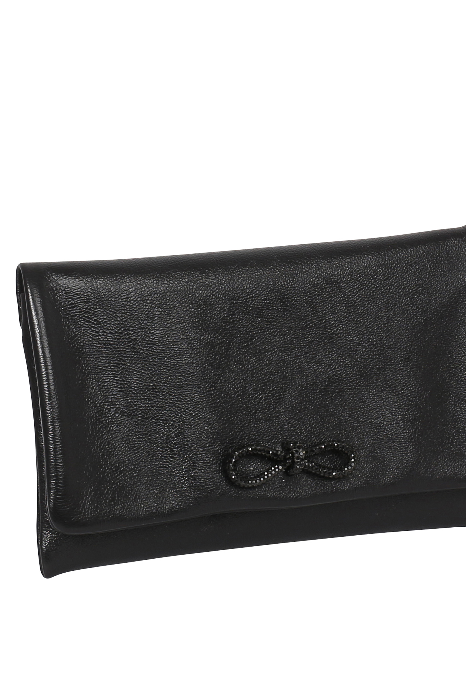 Clutch STRASS  Leder Mimosa