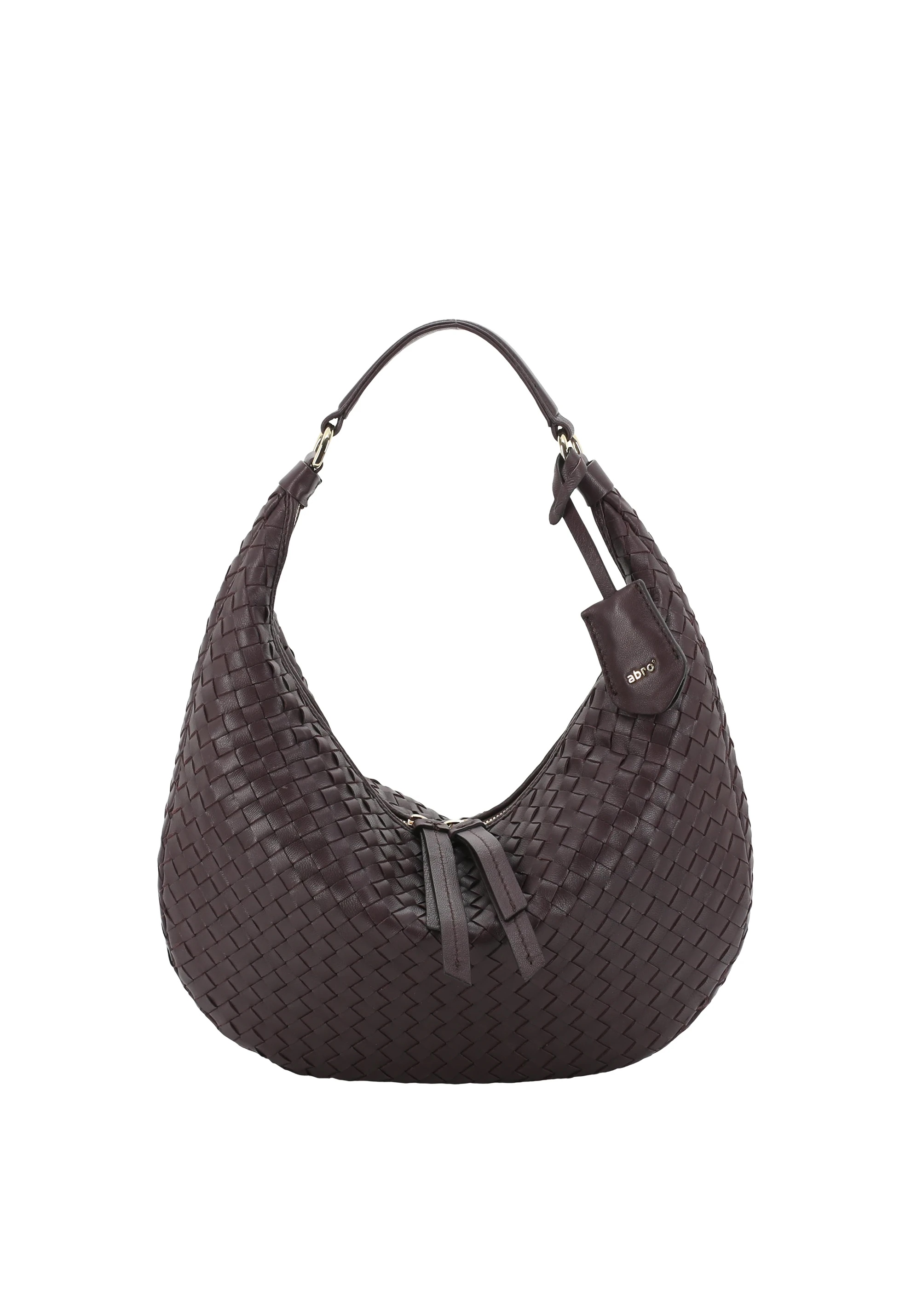 Hobo NANA small Leather Piuma woven