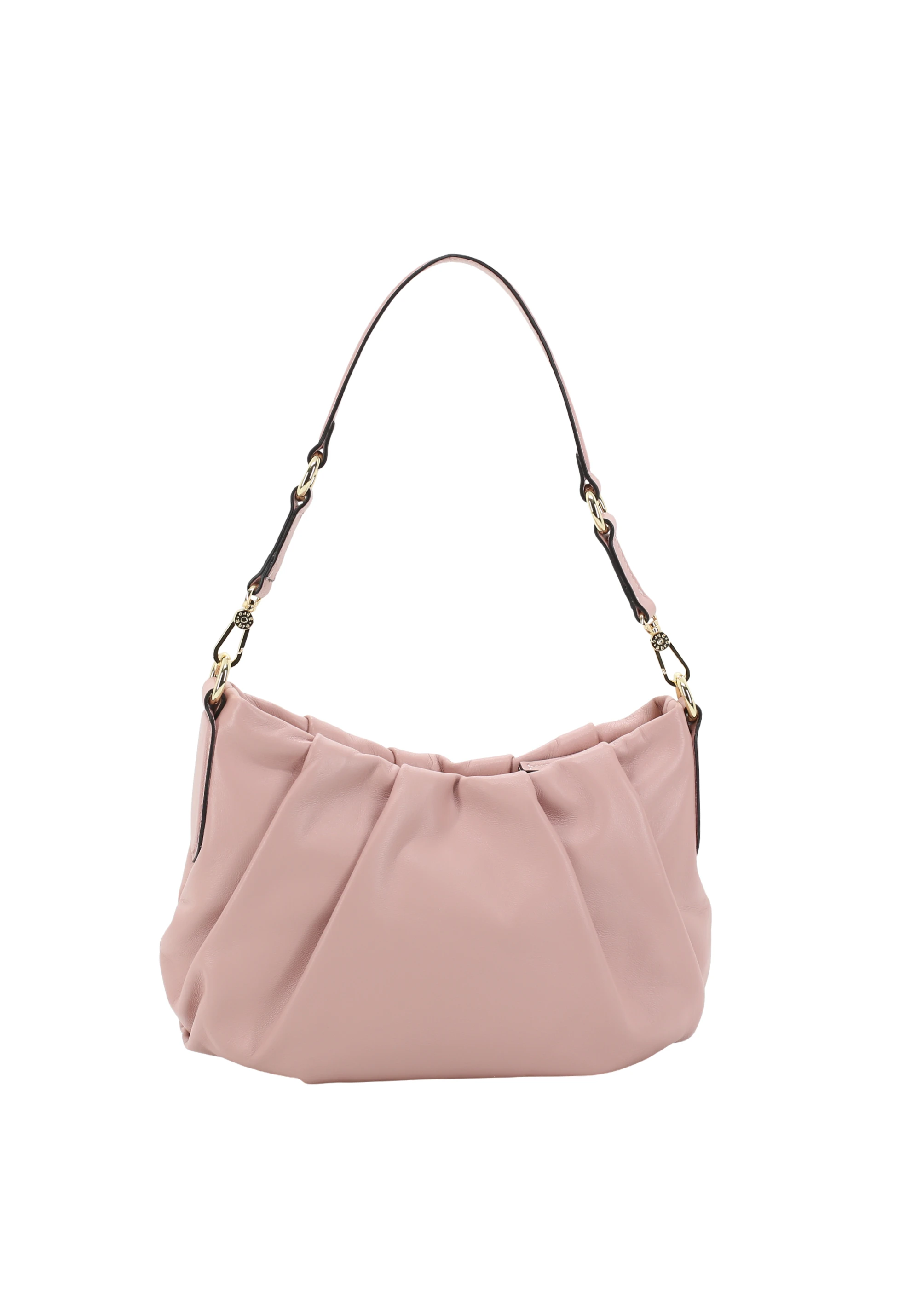Schultertasche DAYA Leder Piuma lucido