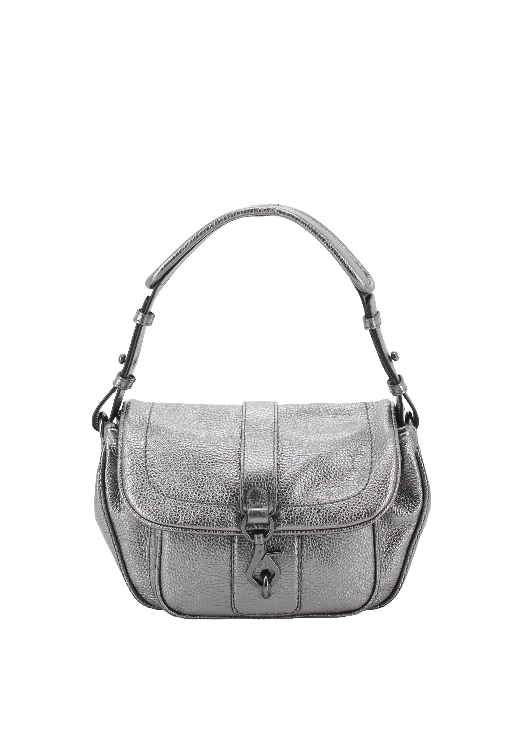 Schultertasche STAR SADDLE Leder Shimmer