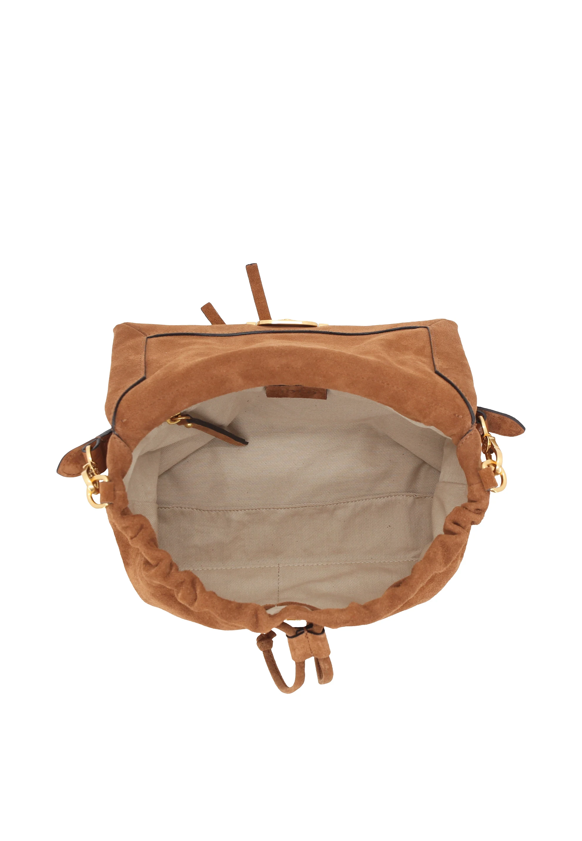 borsa a spalla TEMI medium Pelle Suede