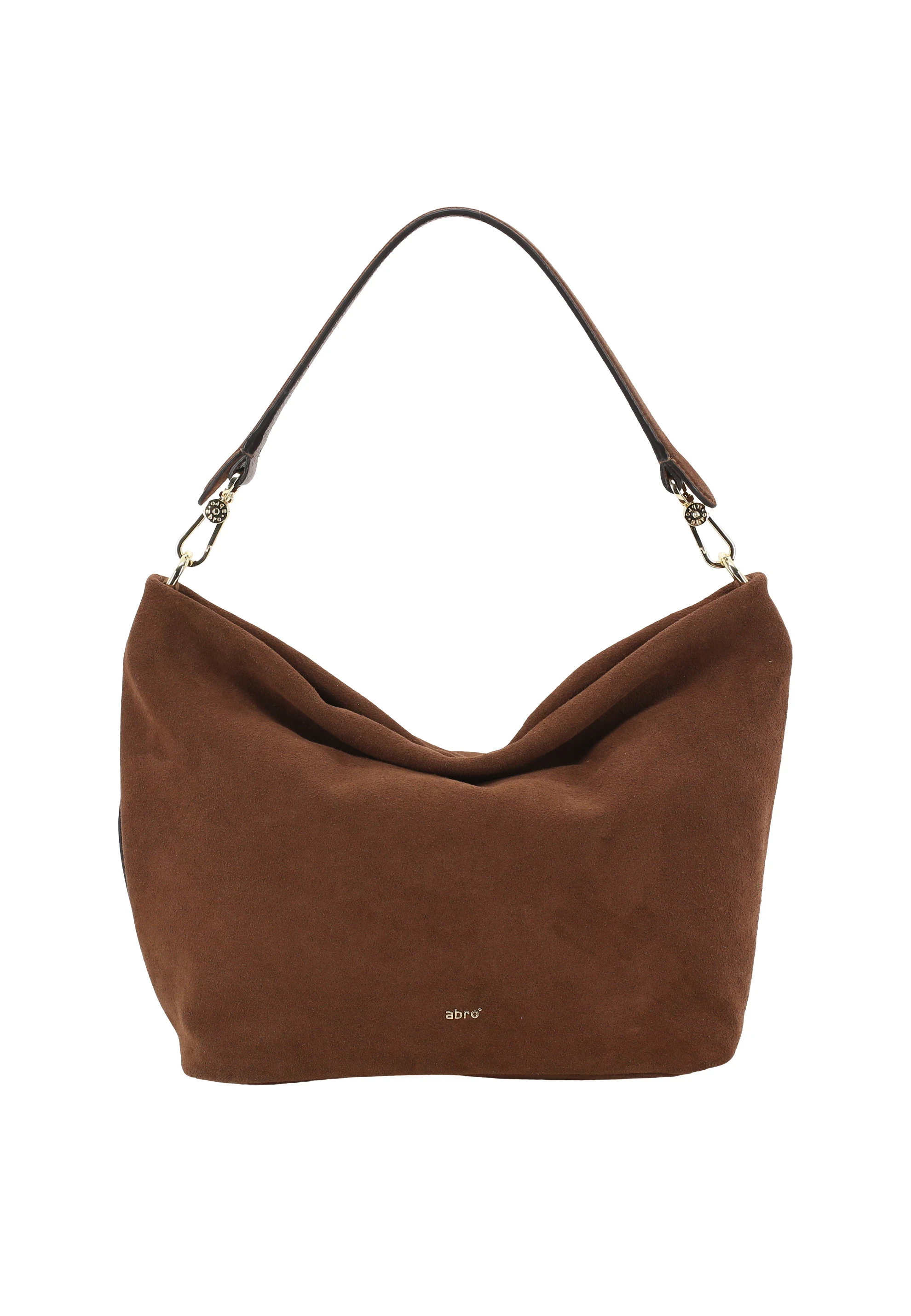 Bolso hobo EBONY Piel Suede