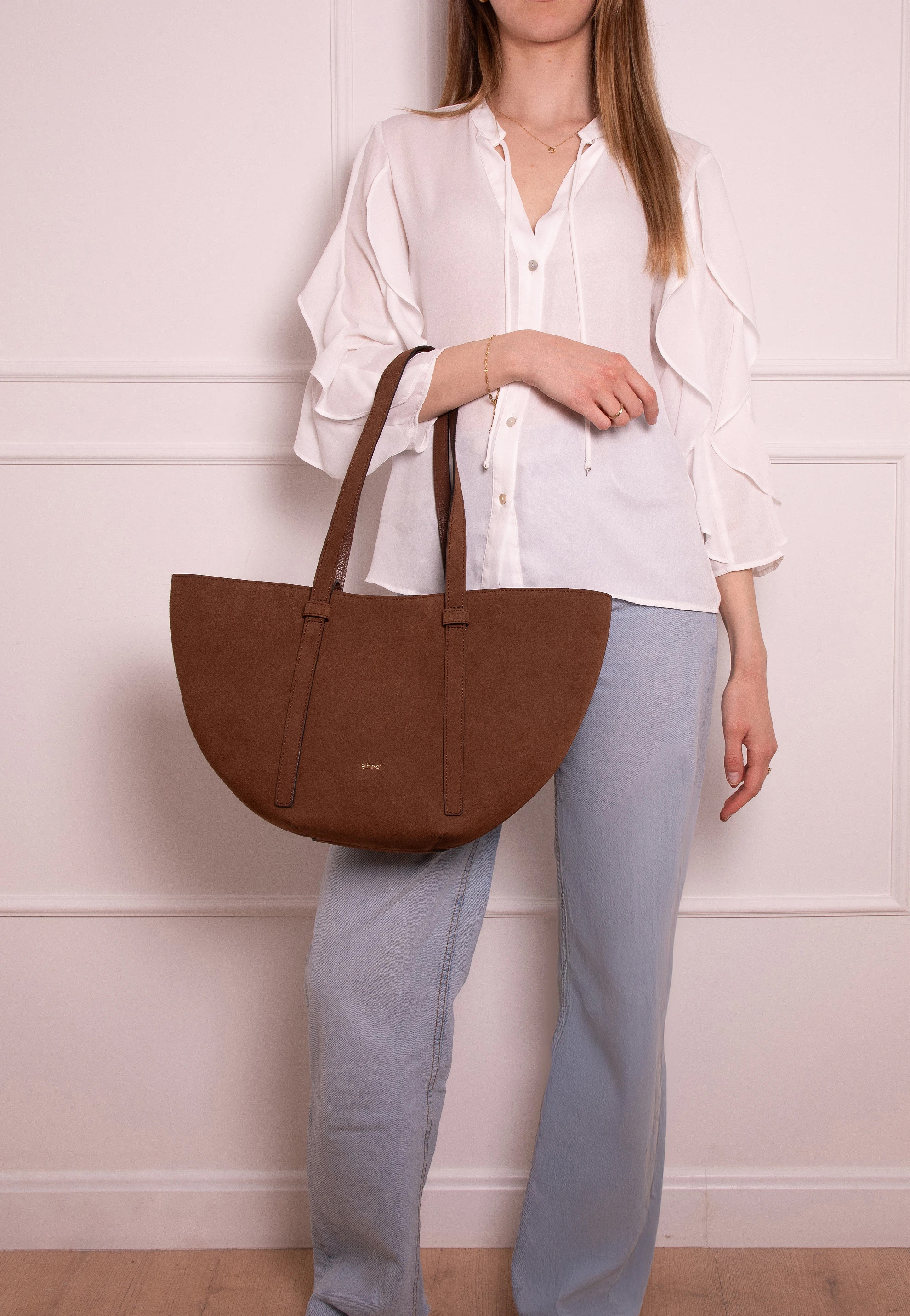 Shopping COSMO medium Pelle Suede
