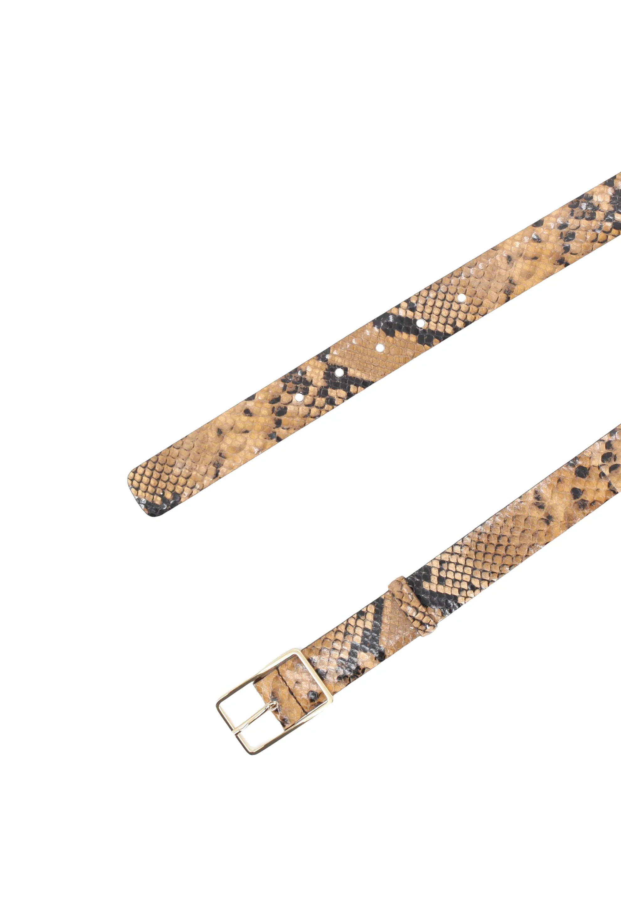 Belt Leather phyton embossed