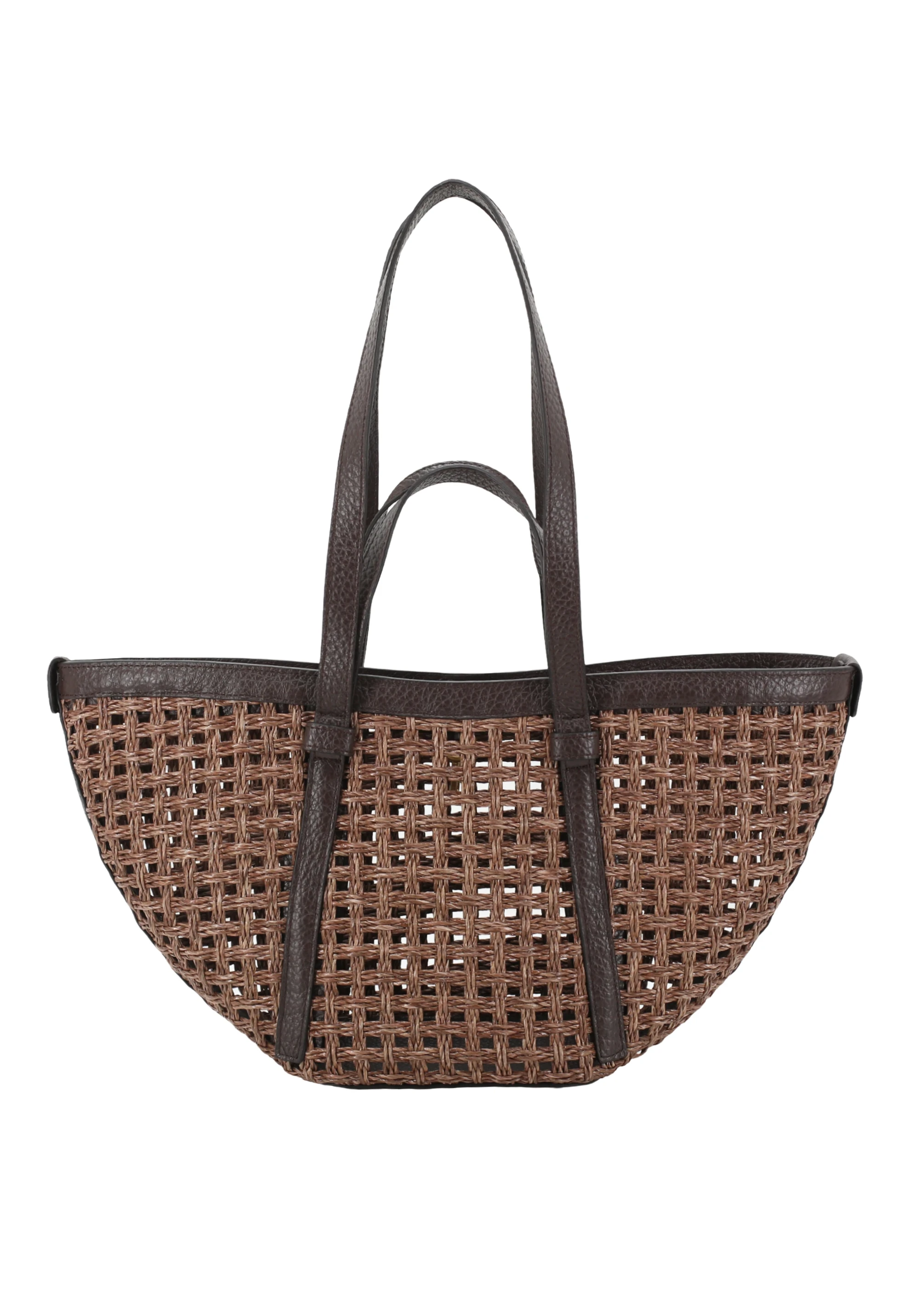 Shopper COSMO medium Raffia/leather