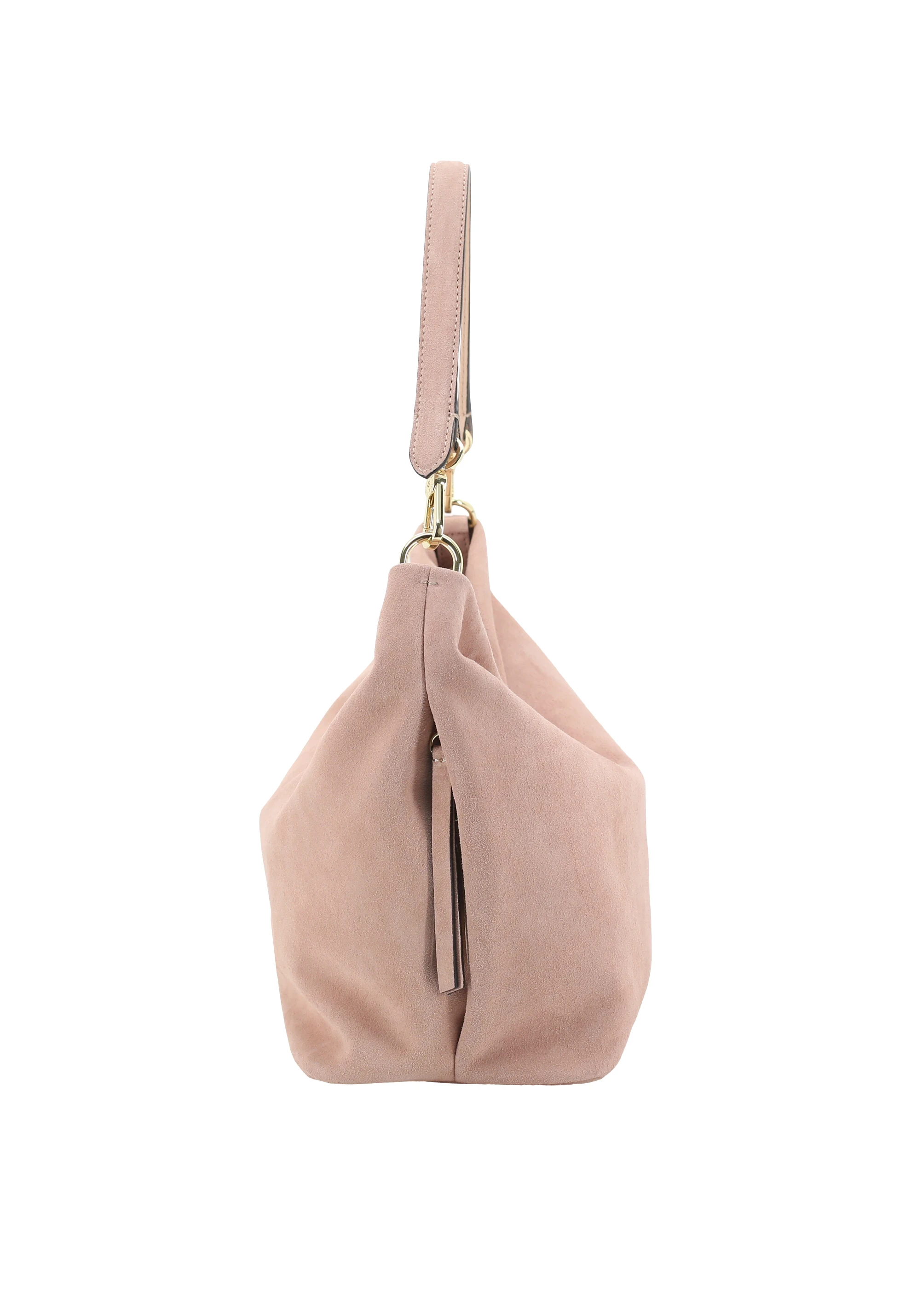 Bolso hobo EBONY Piel Suede