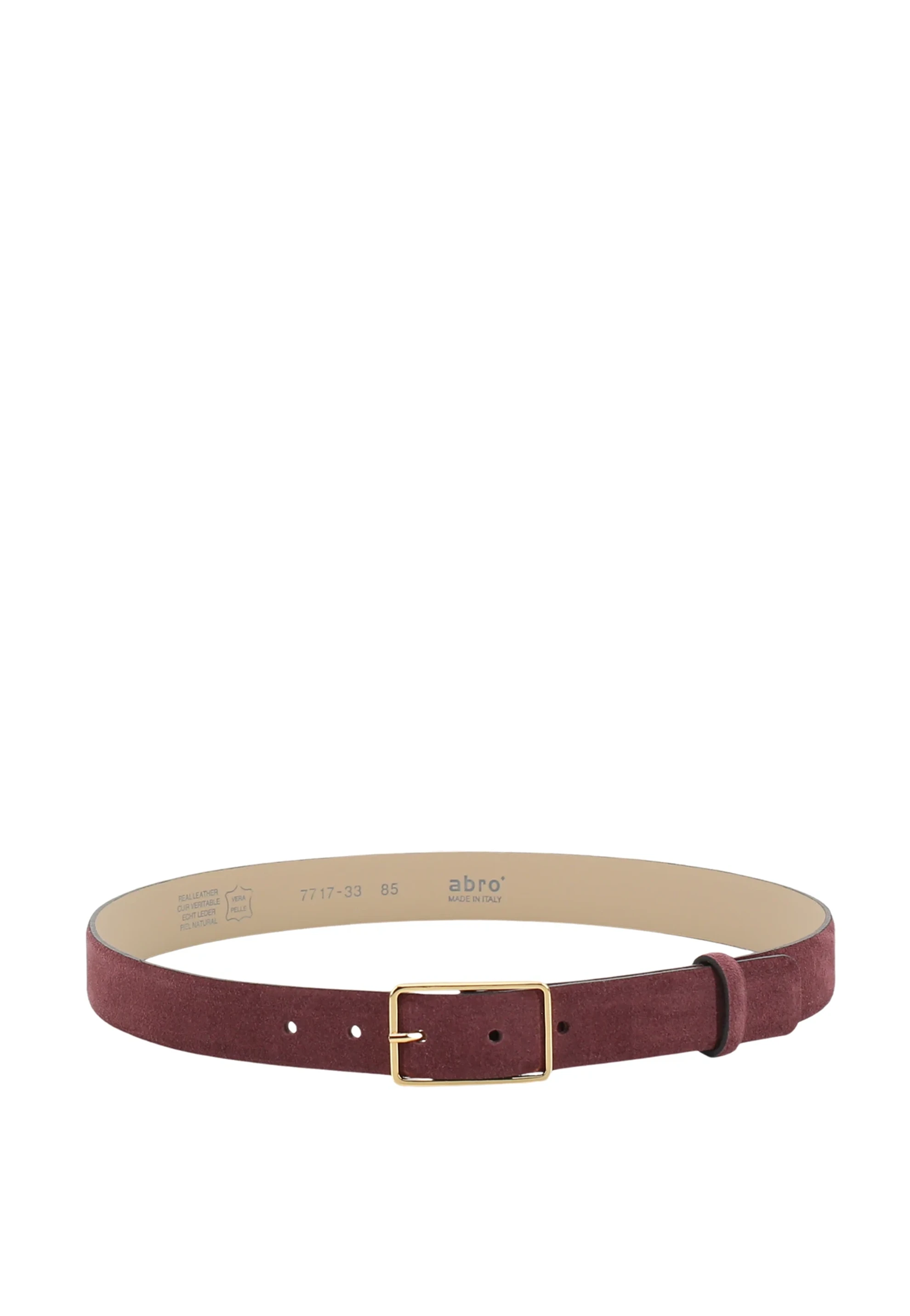 Gürtel Leder Suede