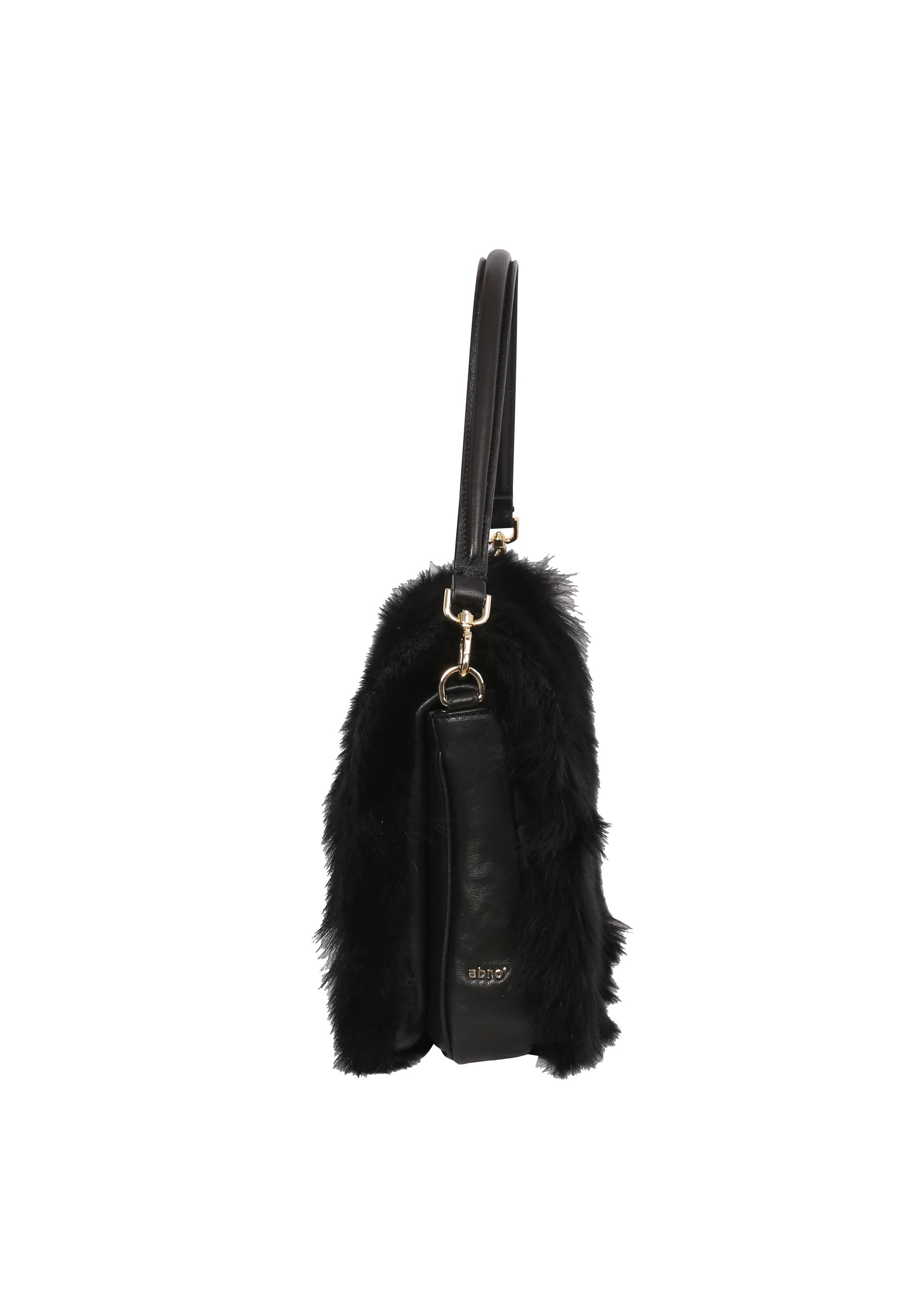 Borsa a spalla ASTOR Pelle Shearling LH