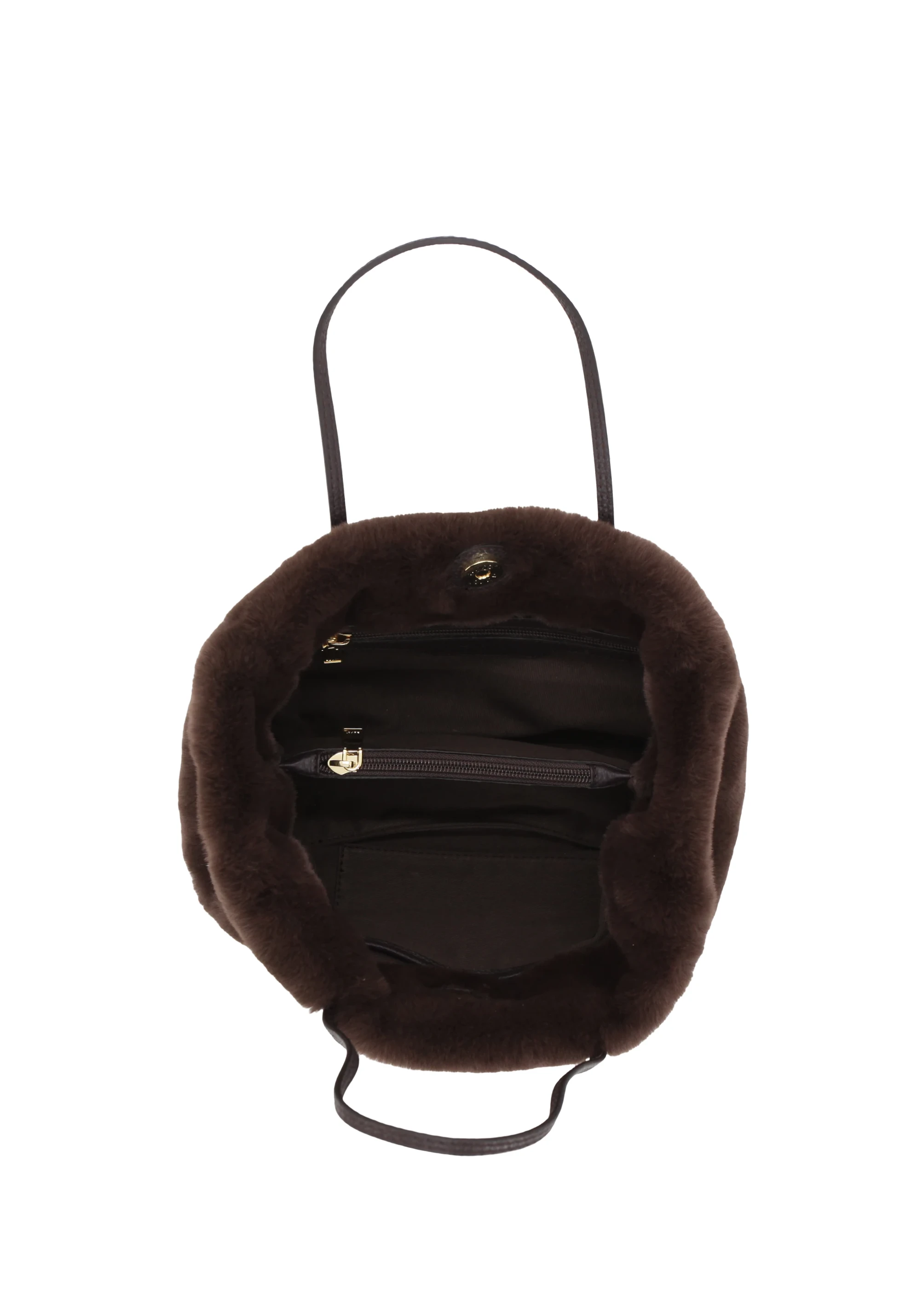 Handtasche NOELLE Leder Eco Fur