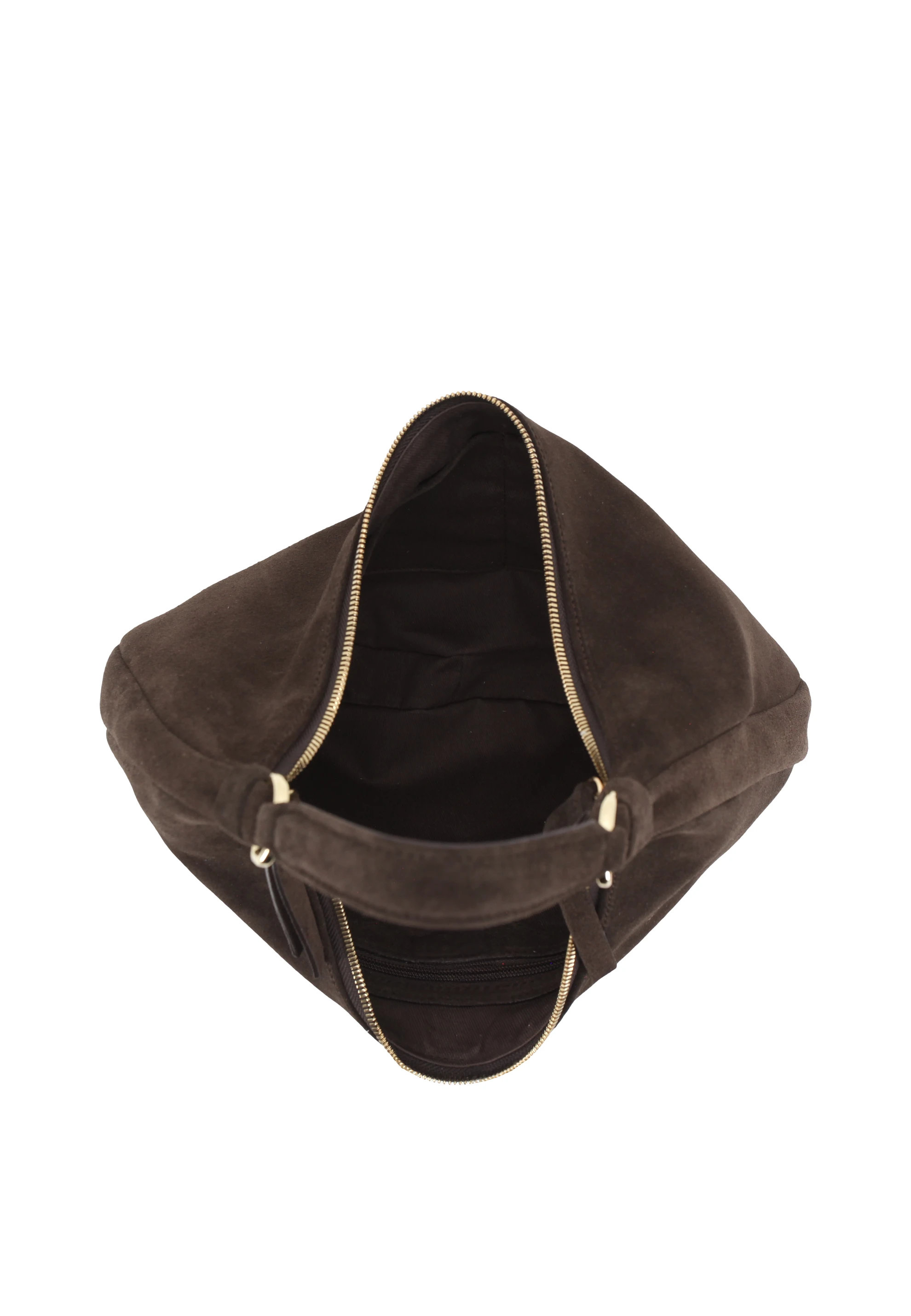 Beutel NANA small Leder Suede