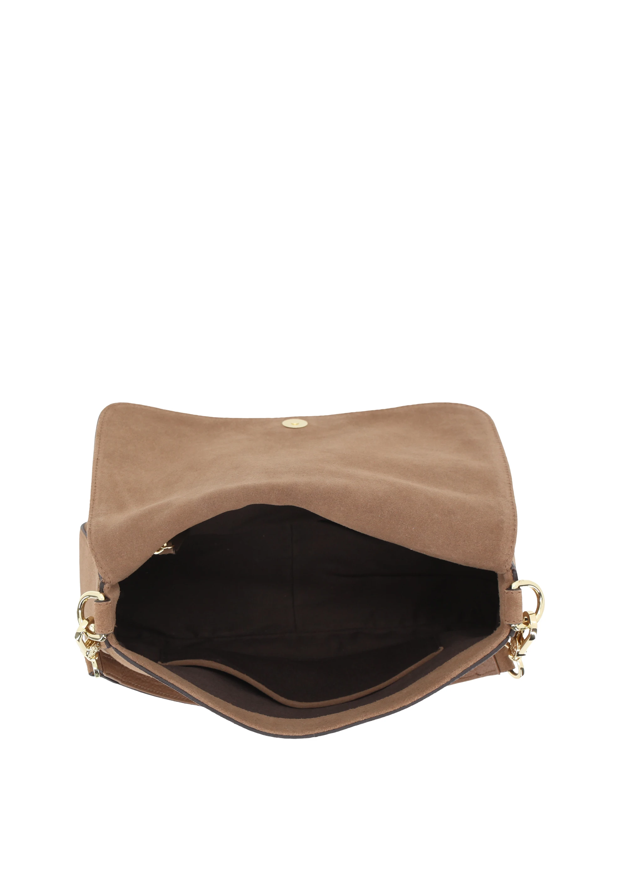 Schultertasche LULU Leder Suede