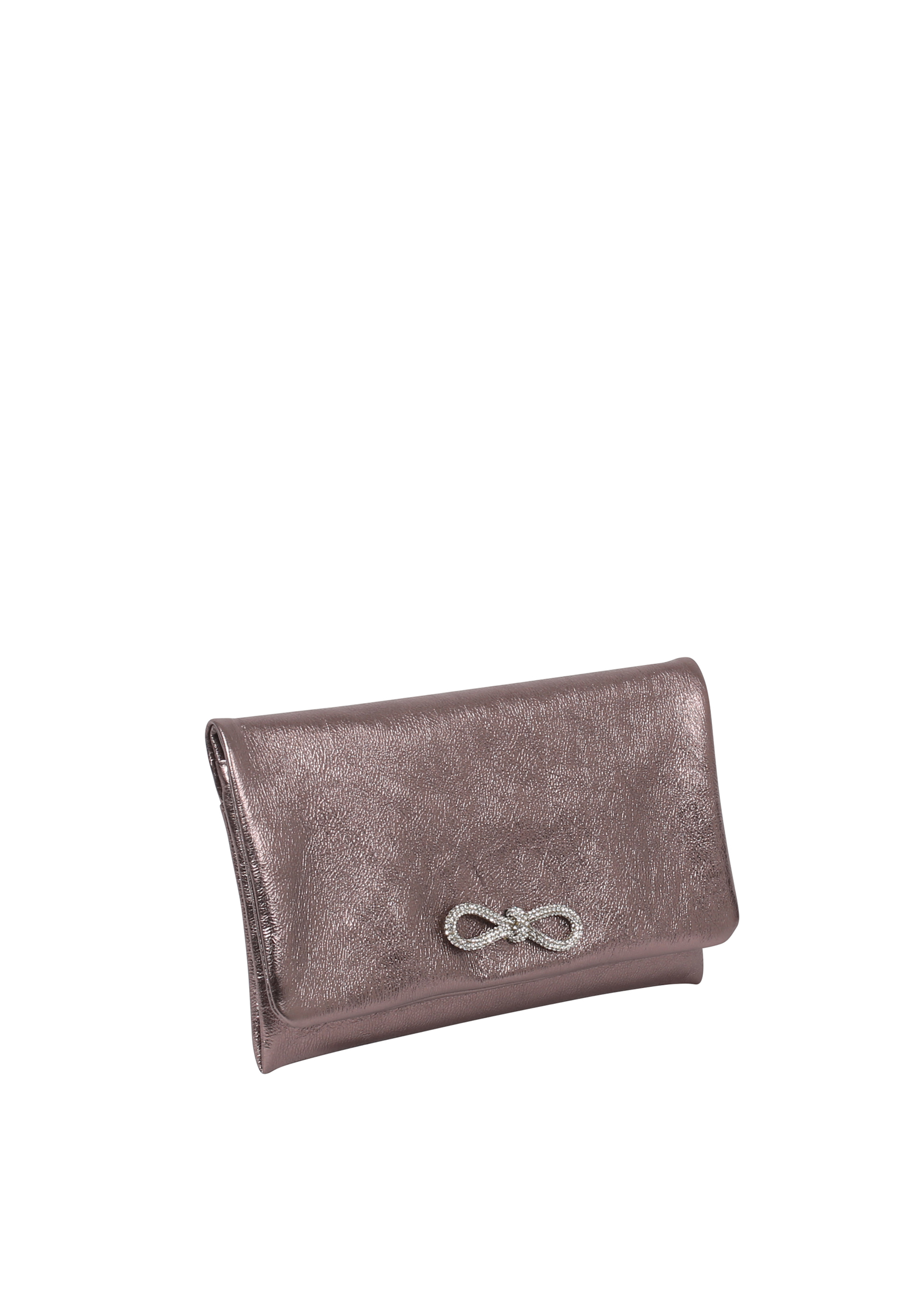 Clutch STRASS Leather Mimosa