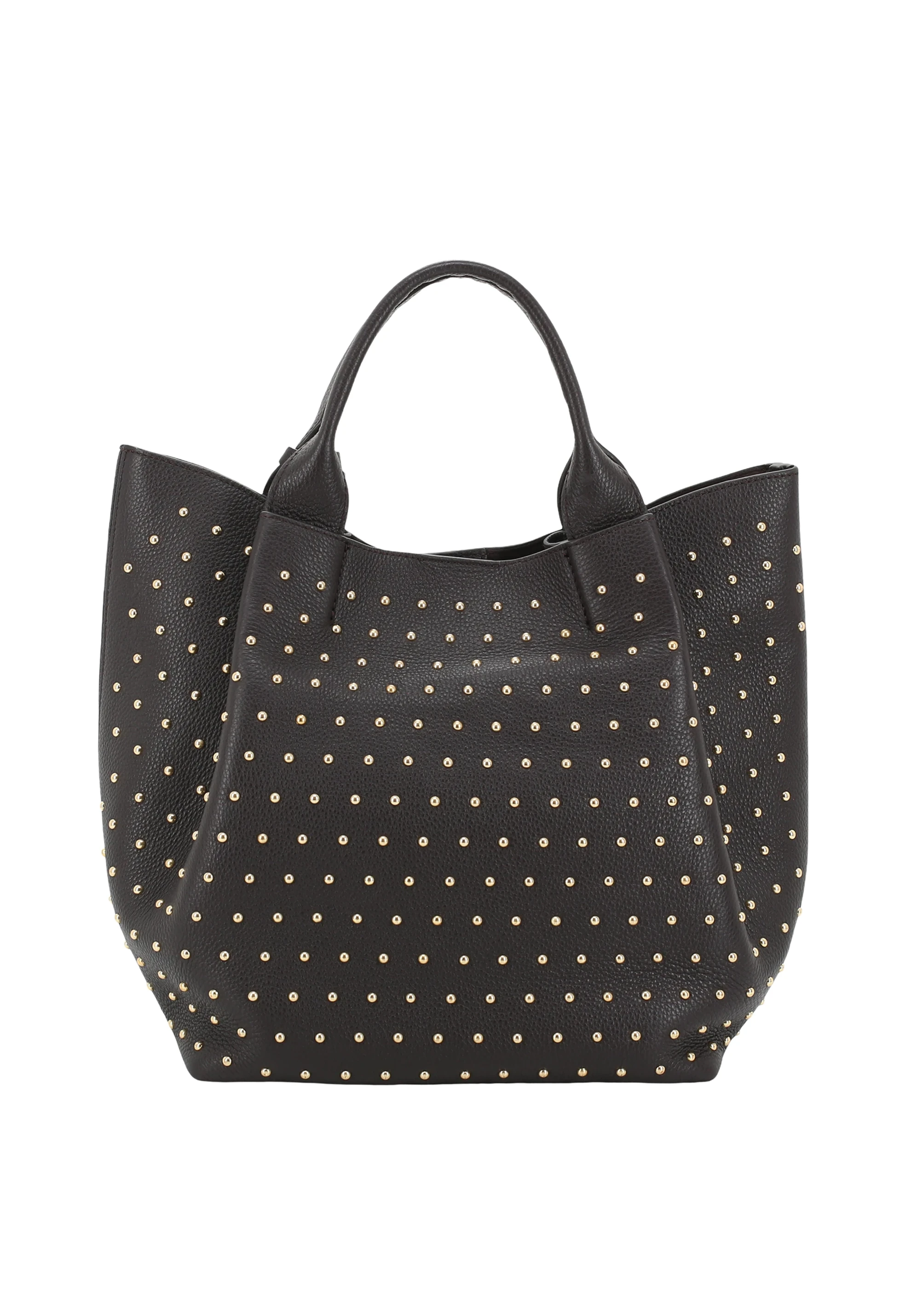 Sac shopping ESSENTAIL medium Cuir Agave